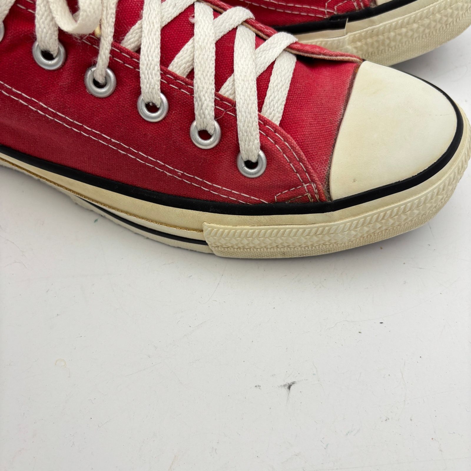 Converse Vintage 90s Converse Chuck Taylor Low Sneakers Men's 8 Red Size US 8 / EU 41 - 11 Thumbnail