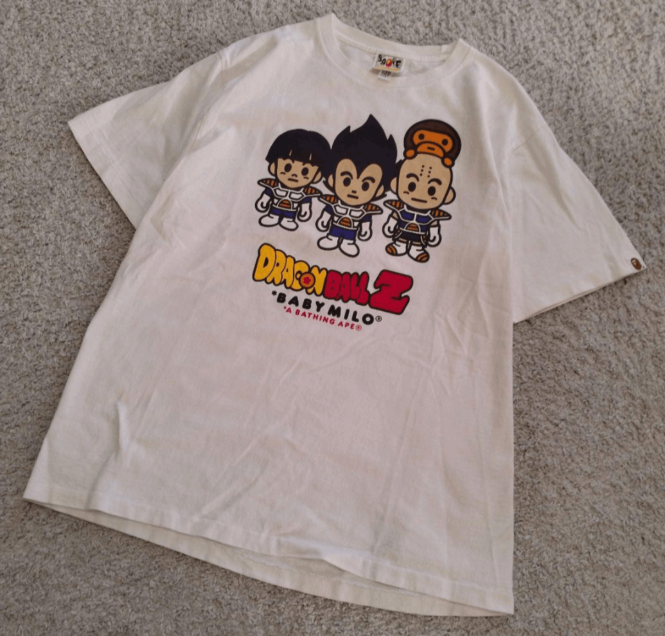 Bape Ape x Dragon Ball Z collaboration first model T-shirt Size US M / EU 48-50 / 2 - 1 Thumbnail