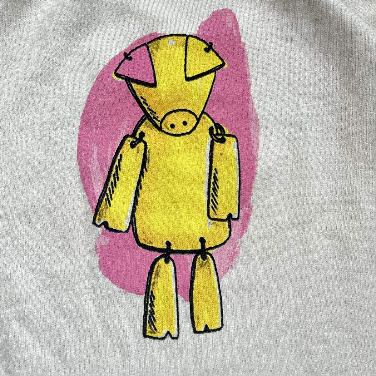 Marni SS/19 Marni Pig Crop Sweatshirt Size M / US 6-8 / IT 42-44 - 5 Thumbnail