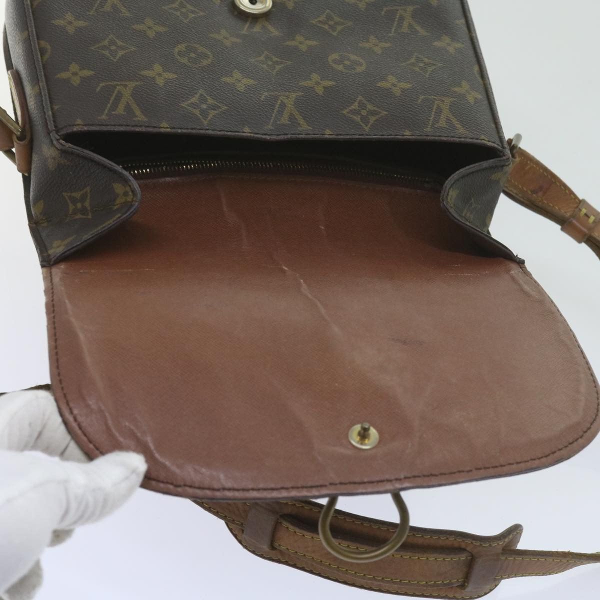 Louis Vuitton LOUIS VUITTON Monogram Saint Cloud GM Shoulder Bag M51242 Size ONE SIZE - 9 Thumbnail