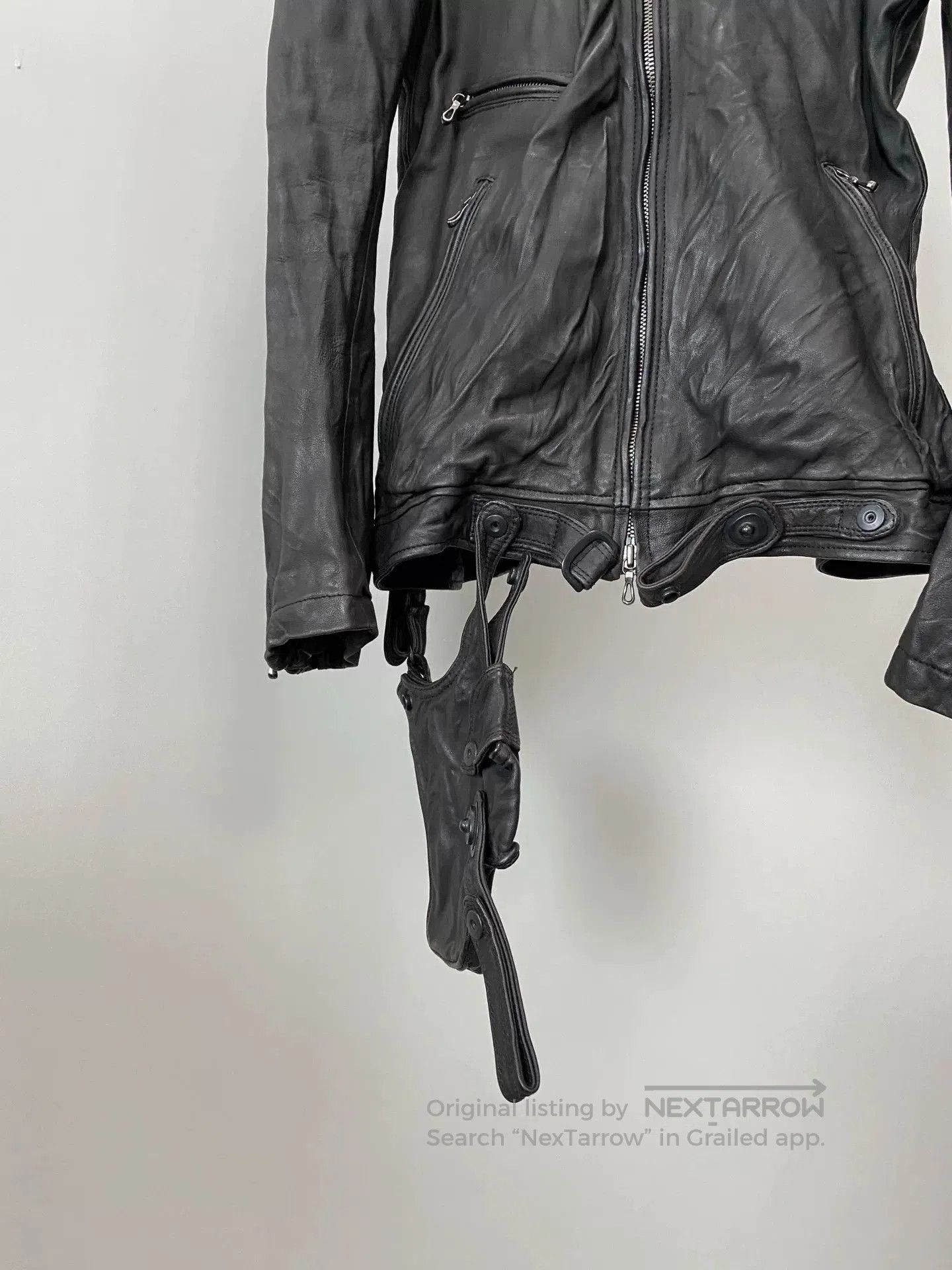 Julius Julius 2010SS Gun Pocket Leather Jacket. Size US M / EU 48-50 / 2 - 3 Thumbnail