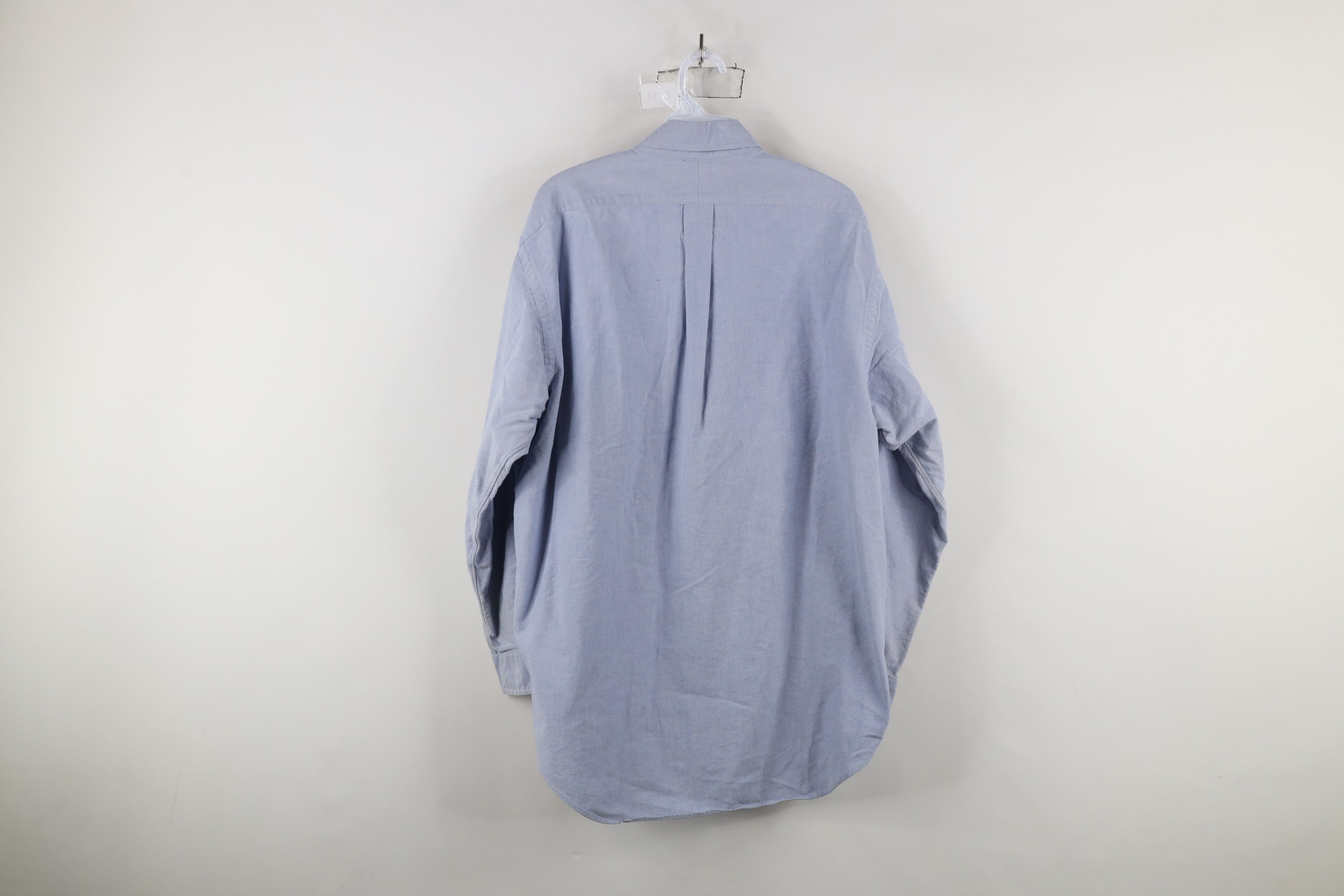 Ralph Lauren × Vintage Vintage 90s Ralph Lauren Cotton Oxford Button Down Shirt Size US M / EU 48-50 / 2 - 9 Thumbnail