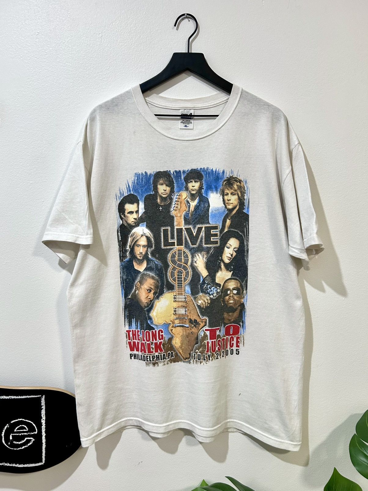 Vintage 2005 Justice To Walk Festival Promo T-Shirt