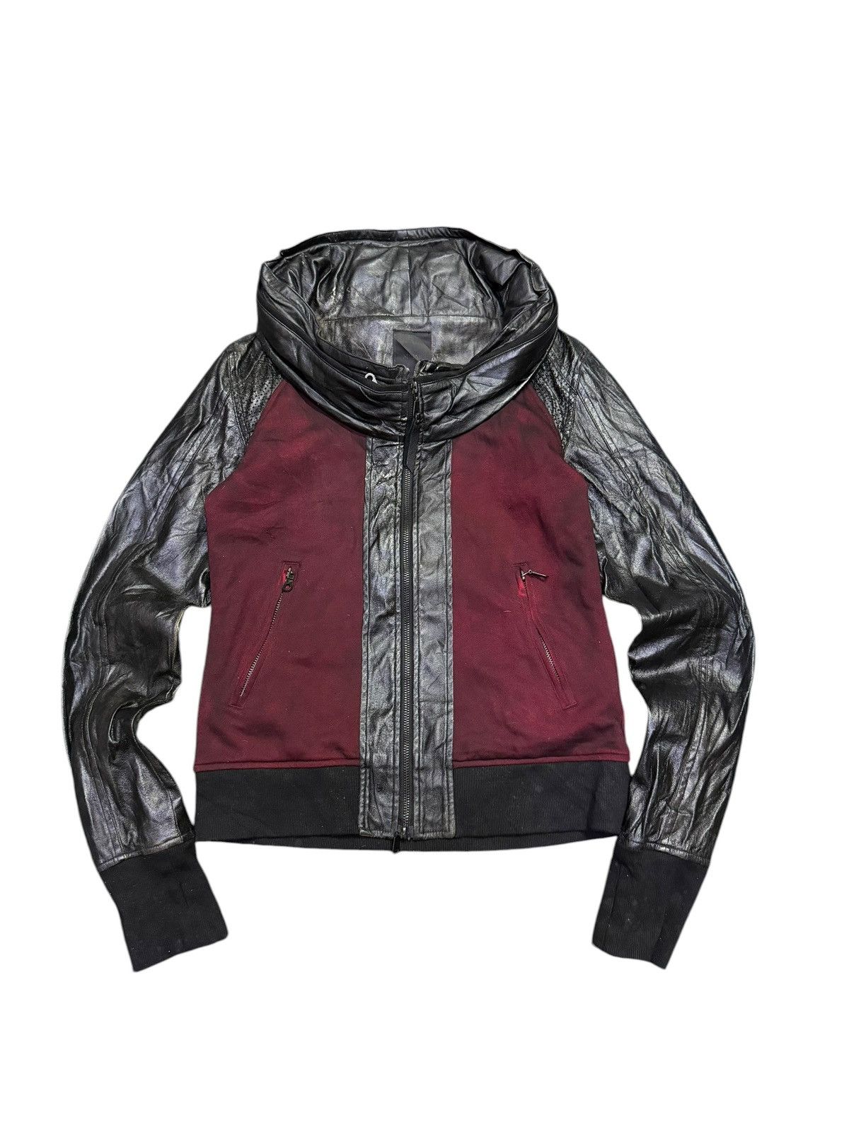Japanese Brand Midas Half Leather Jacket Size US M / EU 48-50 / 2 - 1 Thumbnail