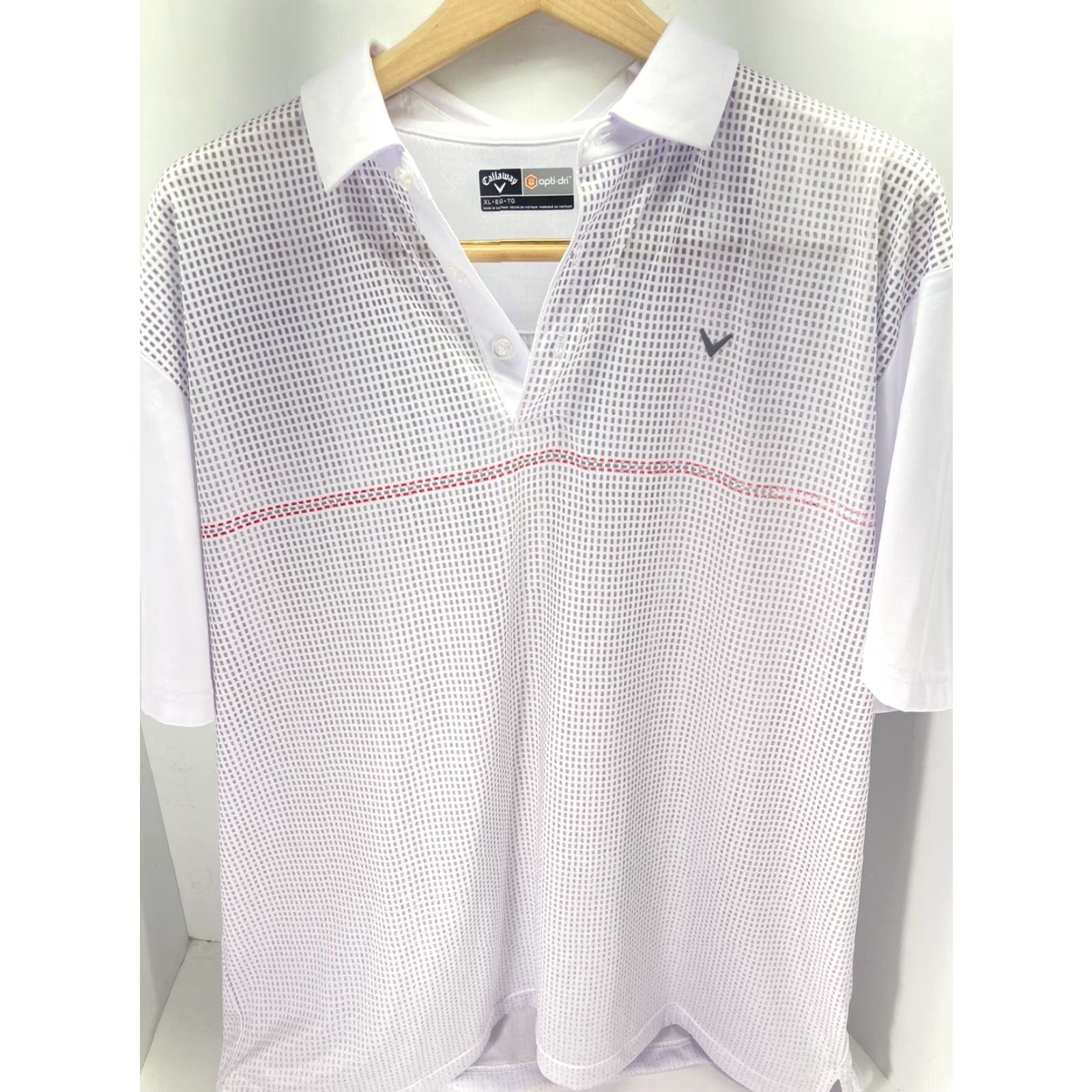Callaway VINTAGE Callaway Polo Shirt Men XL Gray Short Sleeve Opti Dri Pullover Size US XL / EU 56 / 4 - 2 Thumbnail
