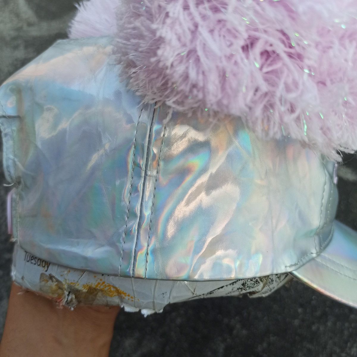 Beauty Beast × Mickey Mouse Sick chrome and pink Mickey Mouse Hat Size ONE SIZE - 7 Thumbnail