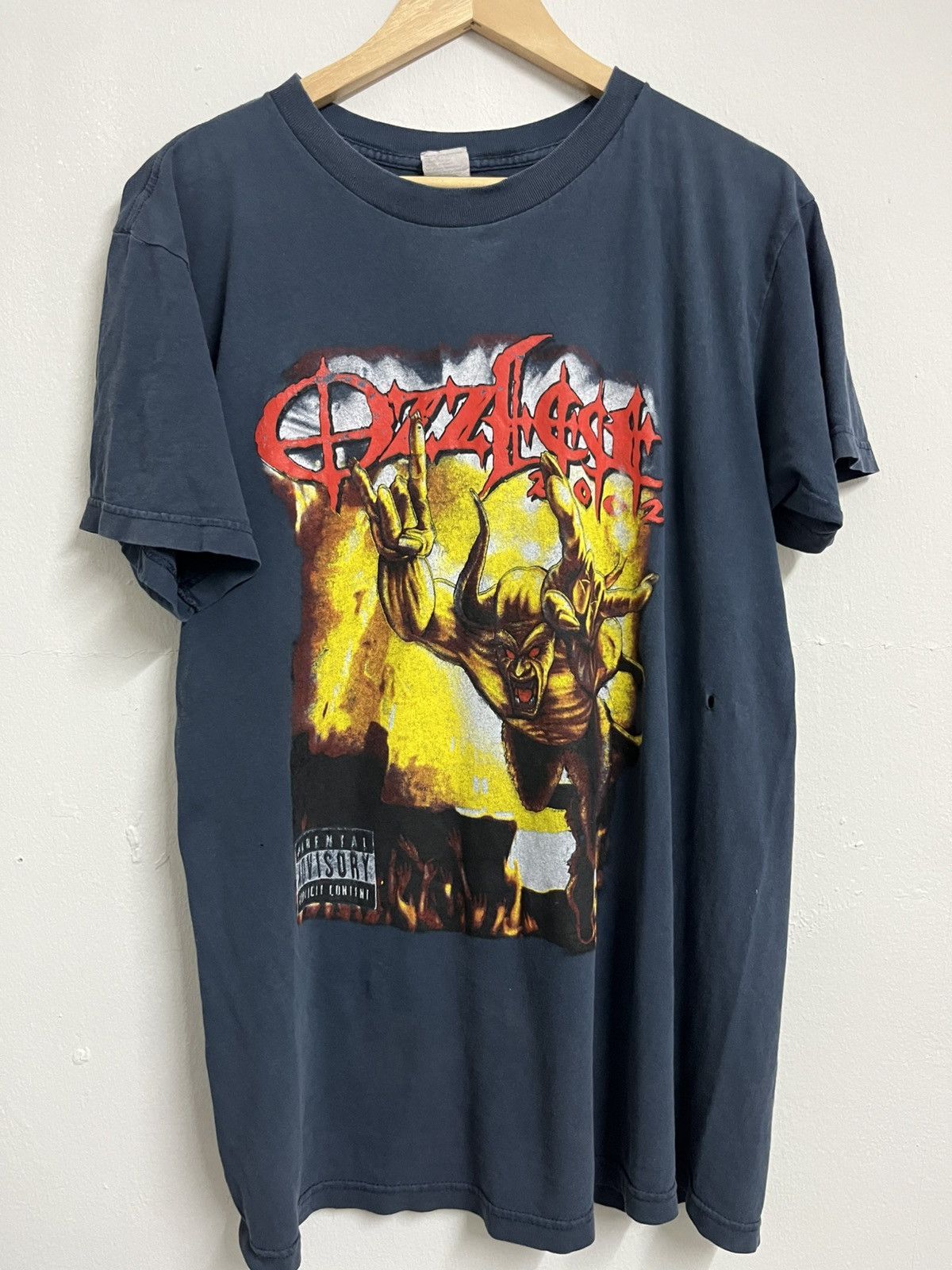 Metallica 💥2002 Ozzfest Promo Black Metal Tees Size US L / EU 52-54 / 3 - 1 Thumbnail