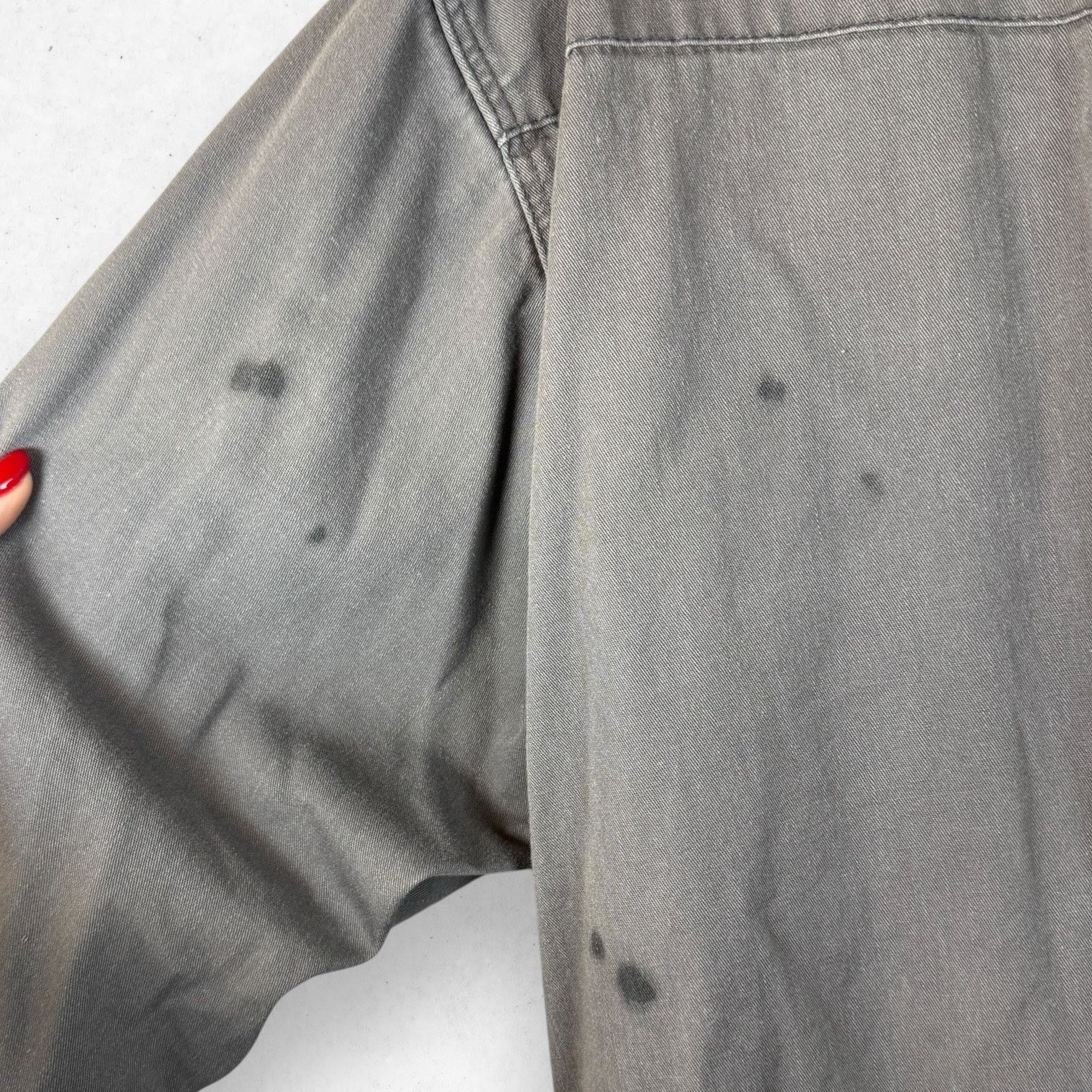 Other LAPCOFR Flame Resistant Shirt Men's 2XL Reg Gray 100% Cotton Size XXL / US 16-18 / IT 52-54 - 9 Thumbnail