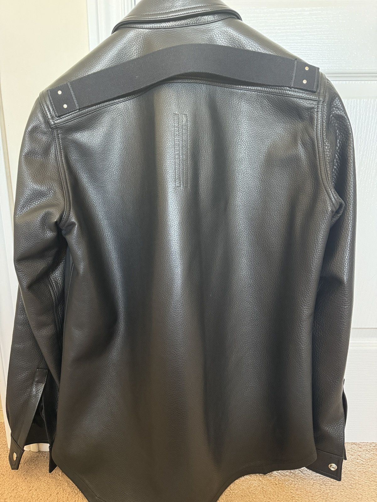 Rick Owens Rick Owens Leather Outer Jacket Size US S / EU 44-46 / 1 - 6 Thumbnail