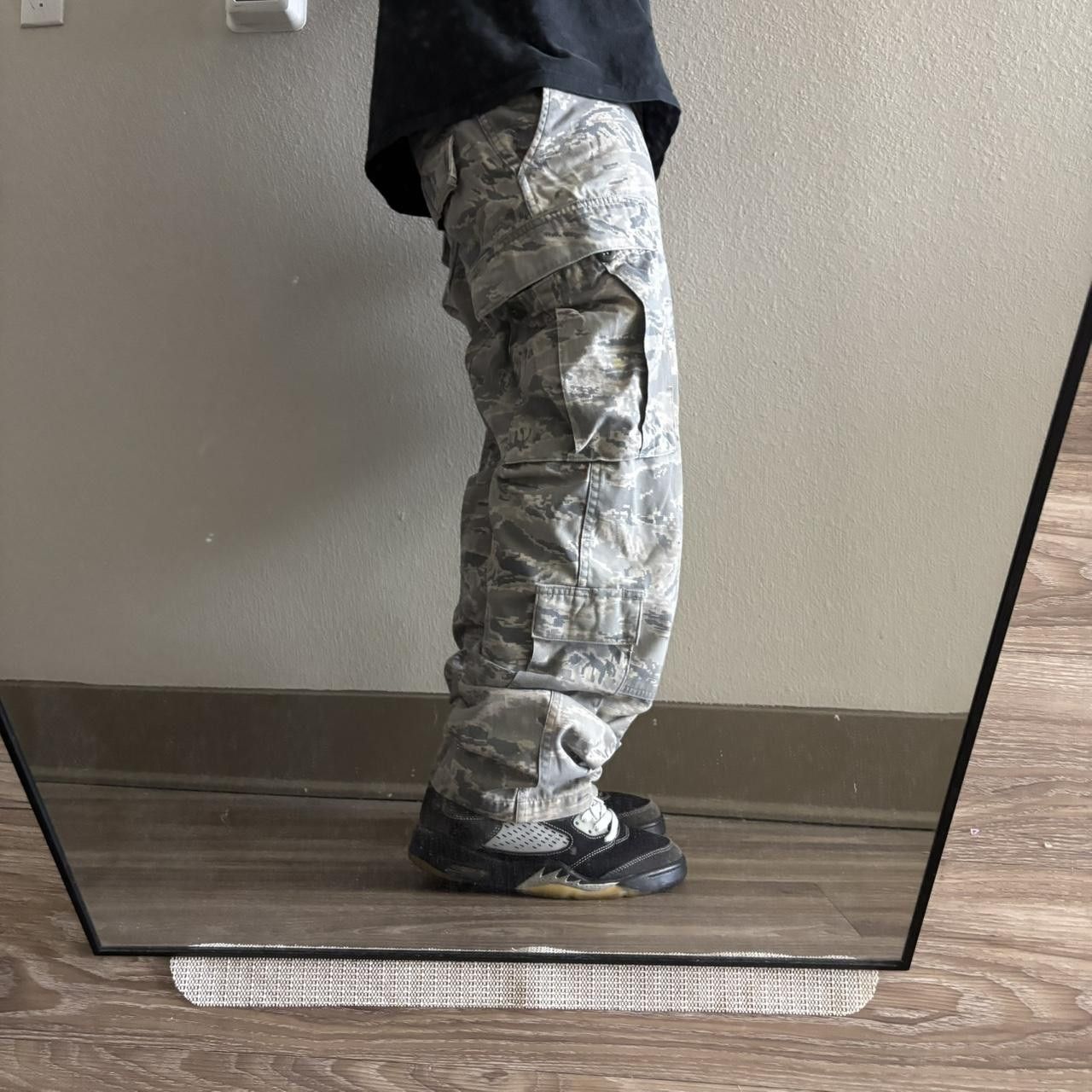 Japanese Brand Crazy Vintage Y2K/2000s Military Camo Streetwear Cargo Pants! 30x30 Size US 30 / EU 46 - 2 Thumbnail