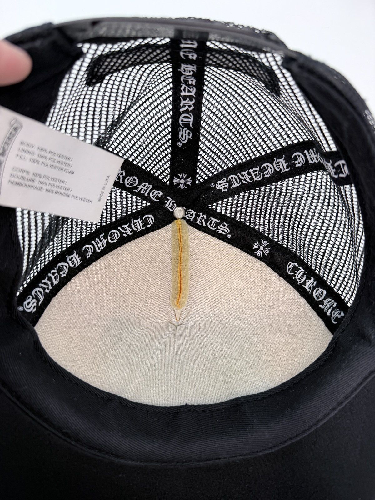 Chrome Hearts Chrome Hearts Matty Boy Link Trucker Hat Size ONE SIZE - 10 Thumbnail