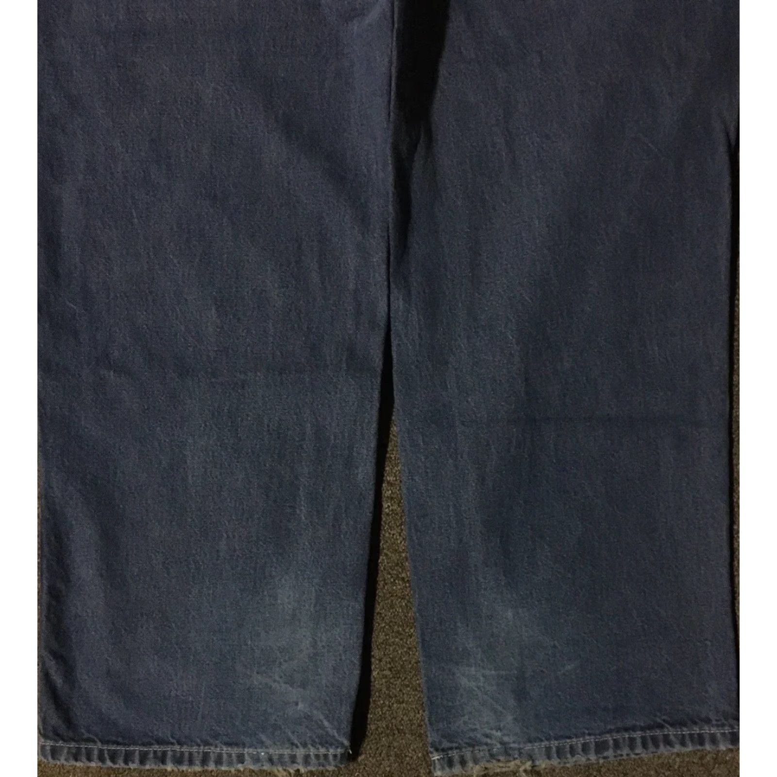 Carhartt VINTAGE Carhartt Jeans 40 BLUE Flame Resistant Distressed ARC2 90s Grunge Punk Workwear Men 33 IN Mens Size US 40 / EU 56 - 3 Thumbnail