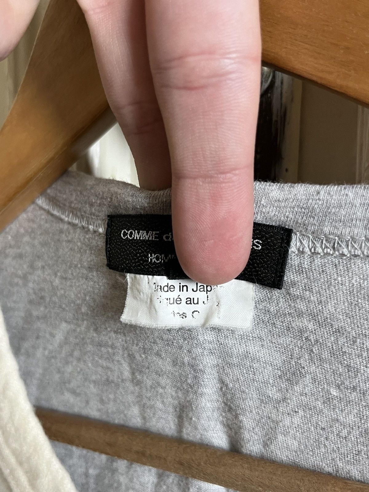 Comme des Garcons 🔥COMME DES GARÇONS HOMME PLUS DOUBLE T SHIRT TEE CDG 90'S Size US M / EU 48-50 / 2 - 6 Thumbnail