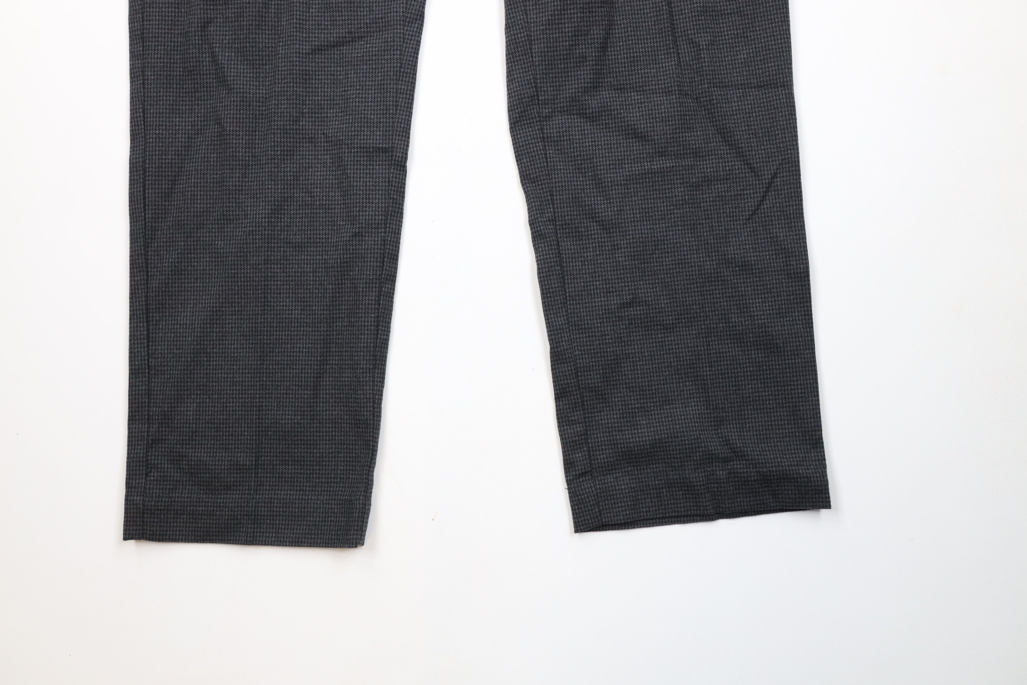 Ralph Lauren × Vintage Vintage 90s Ralph Lauren Houndstooth Wide Leg Chino Pants Size US 34 / EU 50 - 4 Thumbnail