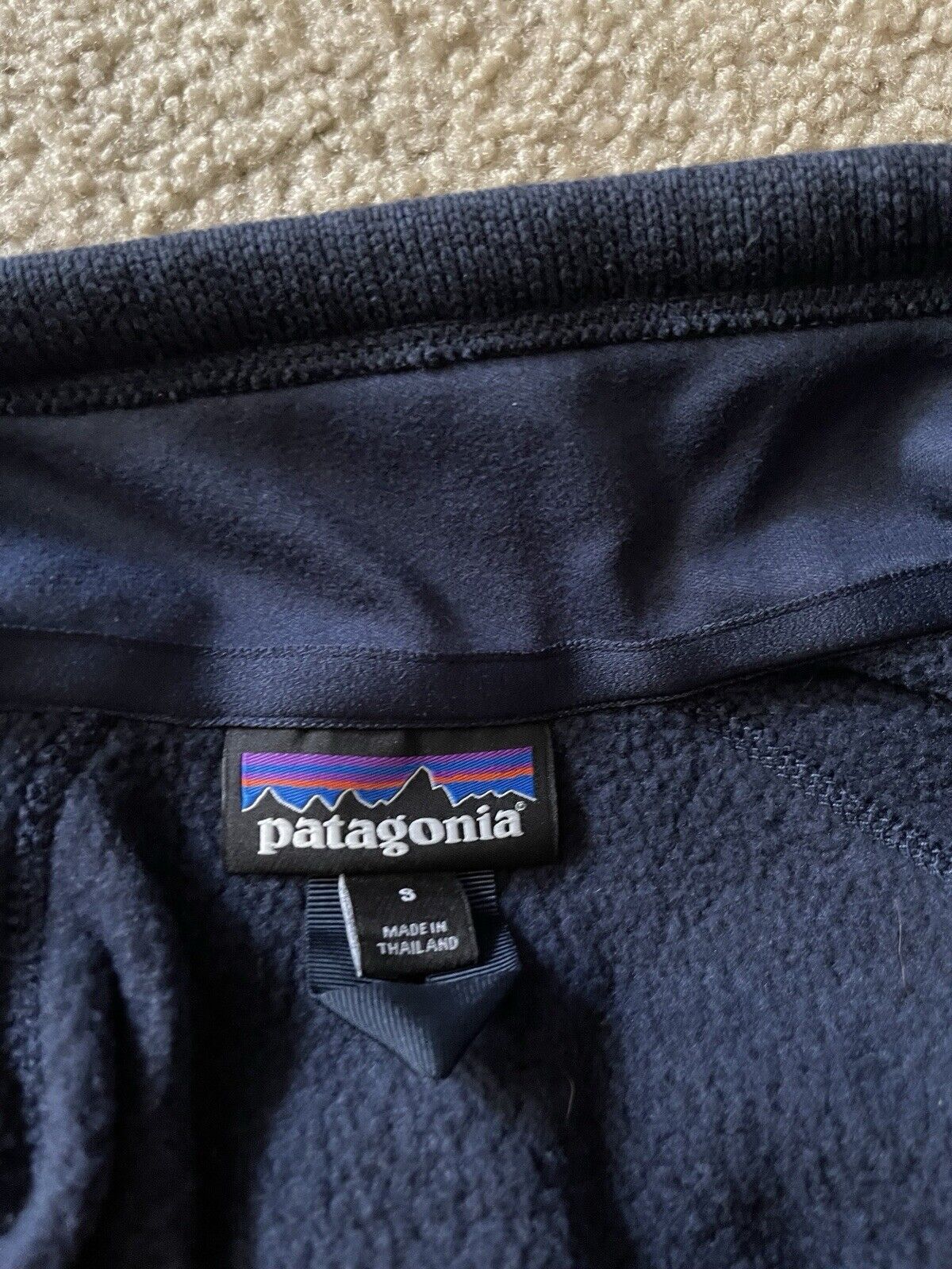 Patagonia Patagonia Fleece Sweater Men's 1/2 Zip Pullover Blue Navy S Size US S / EU 44-46 / 1 - 9 Thumbnail
