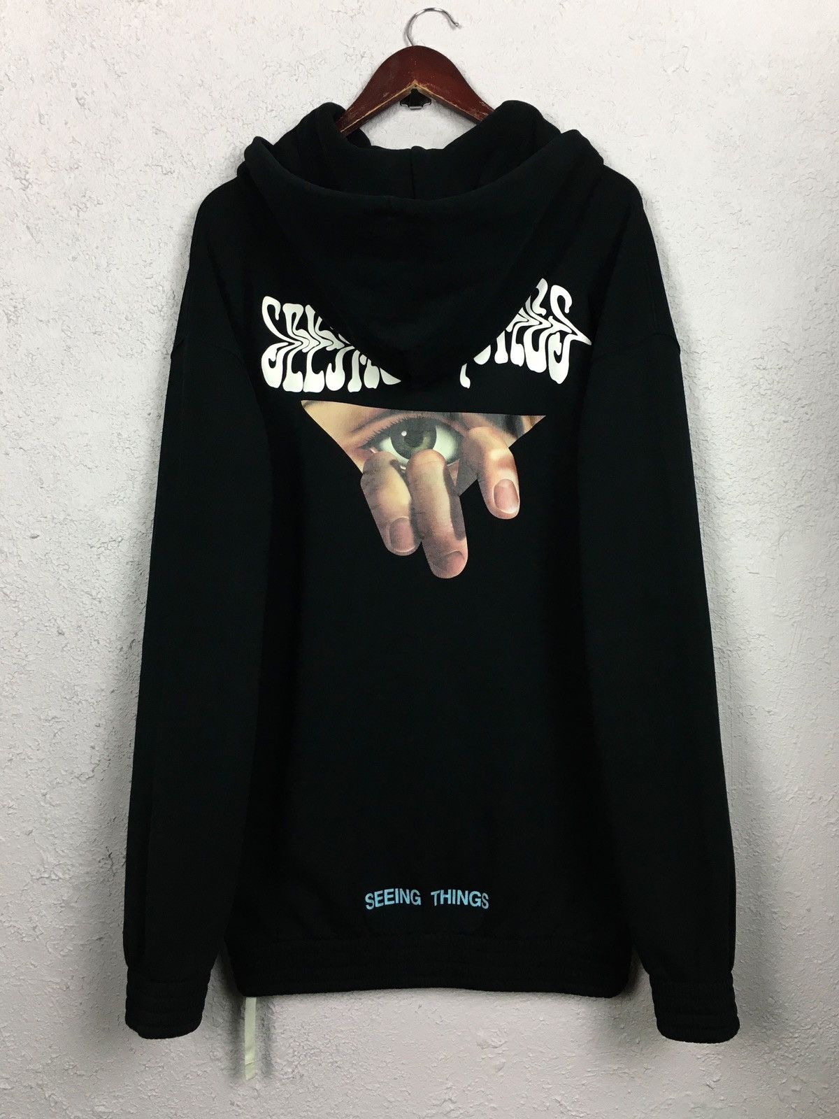 Off White Streetwear Virgil Abloh hoodie OFF WHITE Eyes Over Sweatshirt offwhite off white y2k Grailed