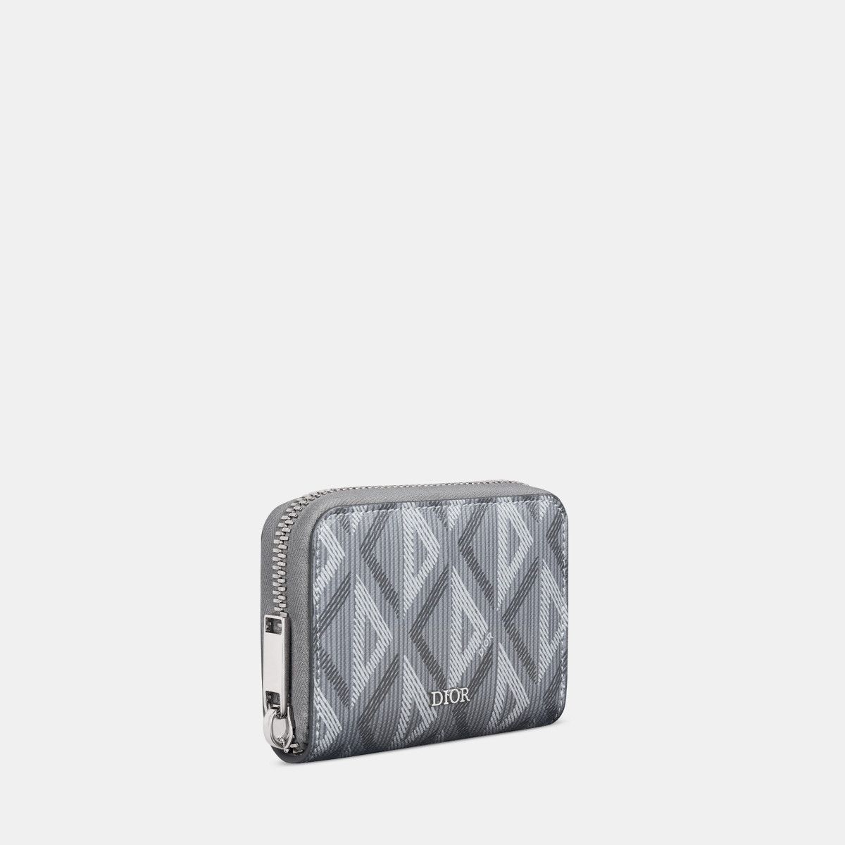 Dior o1bcso1str0226 Size :OS/ Zipped Coin Purse in Grey Size ONE SIZE - 2 Thumbnail