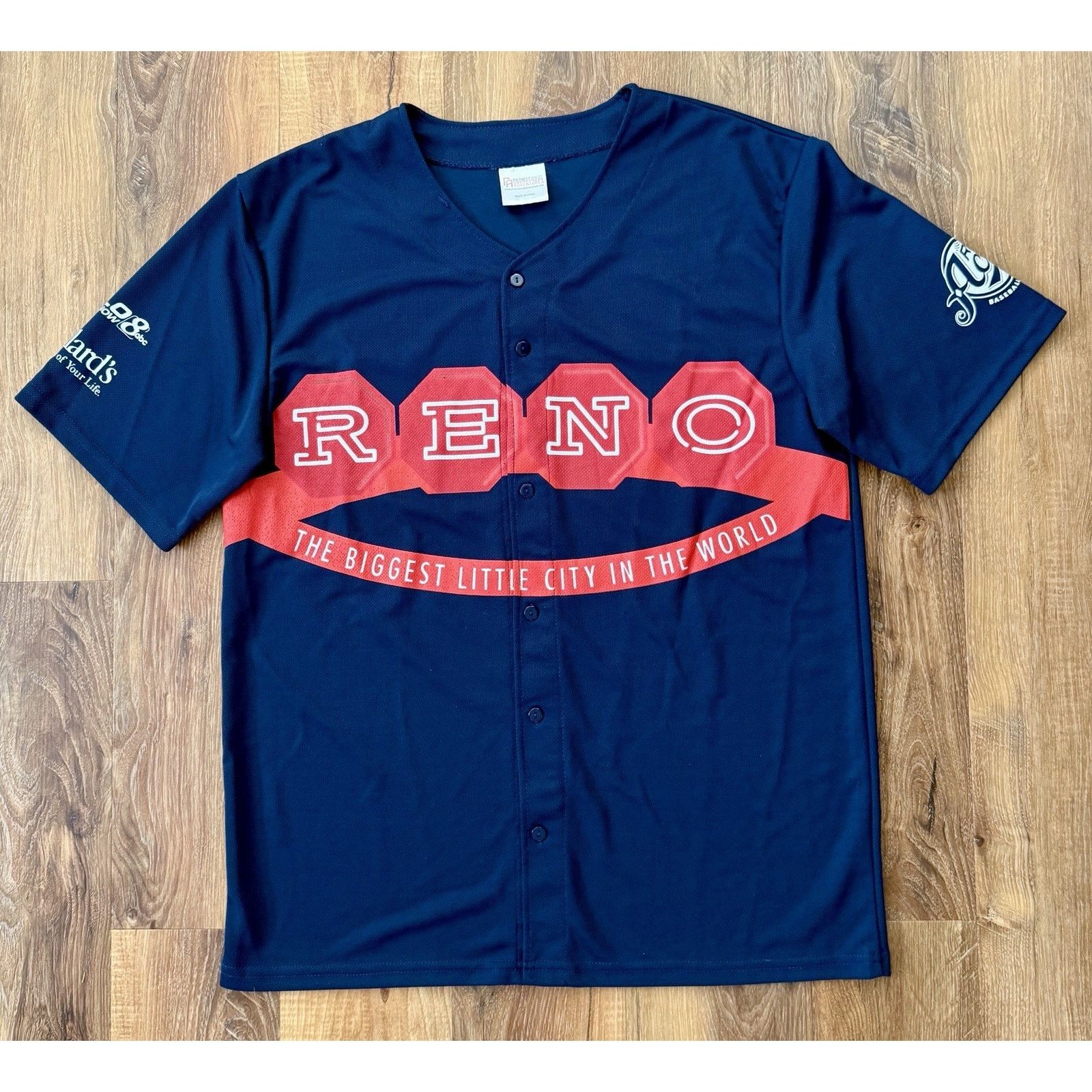 Other RENO ACES MiLB Jersey Men’s/Women’s Size XL Navy Blue Size US XL / EU 56 / 4 - 1 Thumbnail