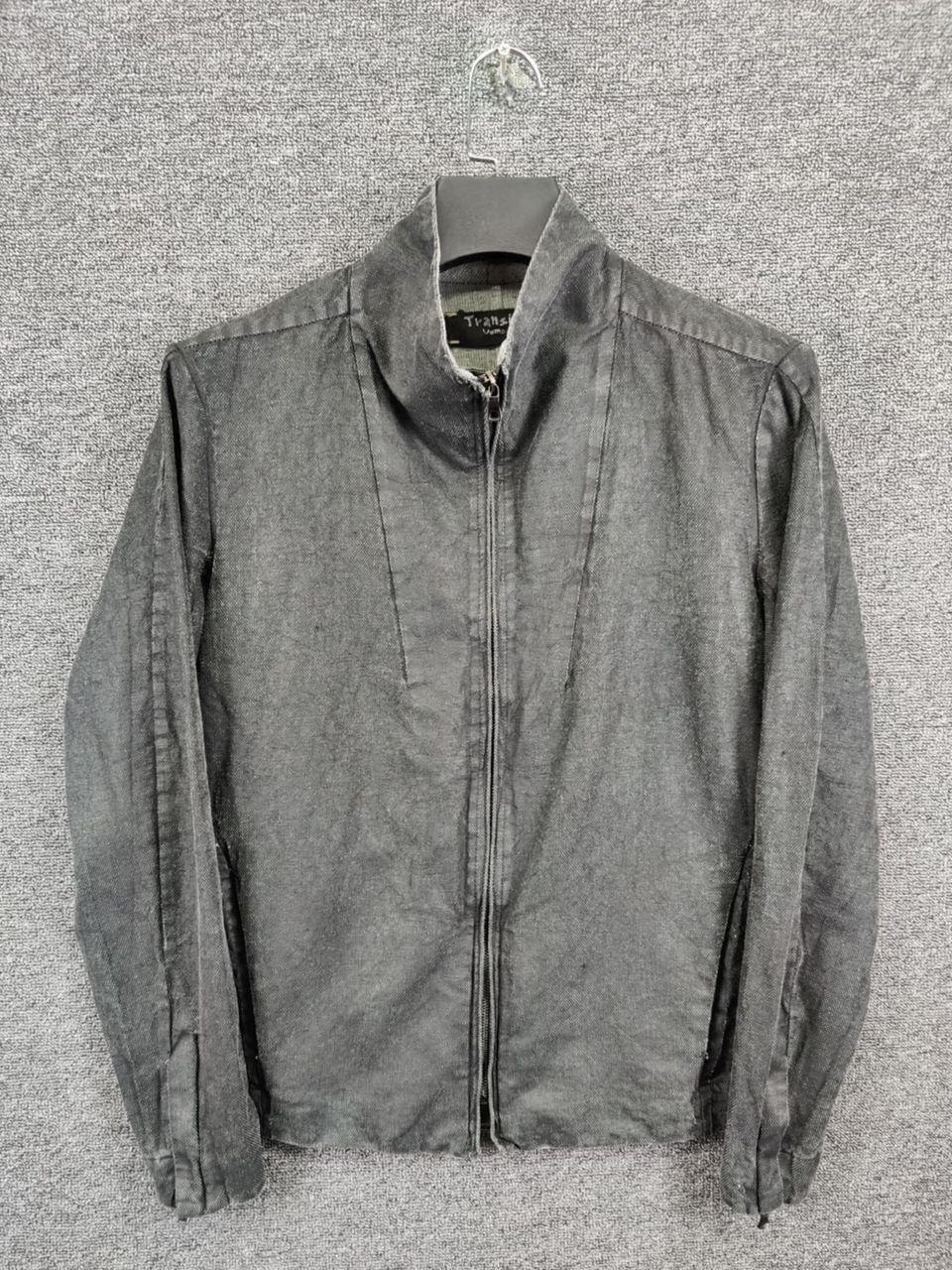 Transit Uomo Transit Uomo Denim Zipper Jacket Size US XS / EU 42 / 0 - 1 Thumbnail