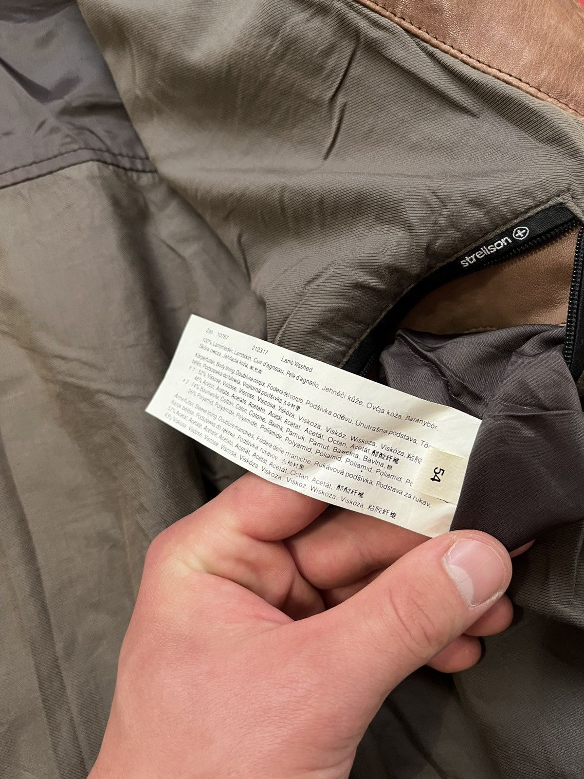 Strellson Vintage Strellson Leather Genuine Jacket Bomber Size US L / EU 52-54 / 3 - 8 Thumbnail