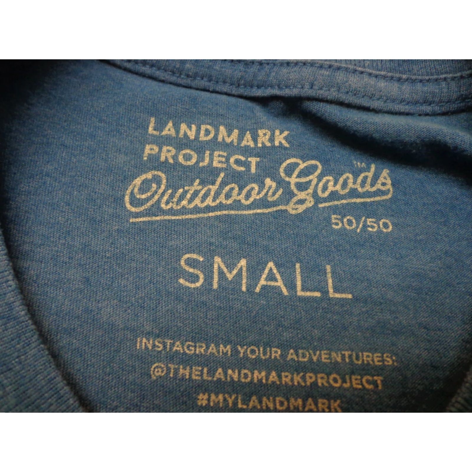Vintage VINTAGE The Landmark Project Yosemite National Park T-Shirt S Men Blue Cotton Blend Crew Neck Short Sleeve Outdoor Summer Graphic Print Size S Flaw Size US S / EU 44-46 / 1 - 3 Thumbnail