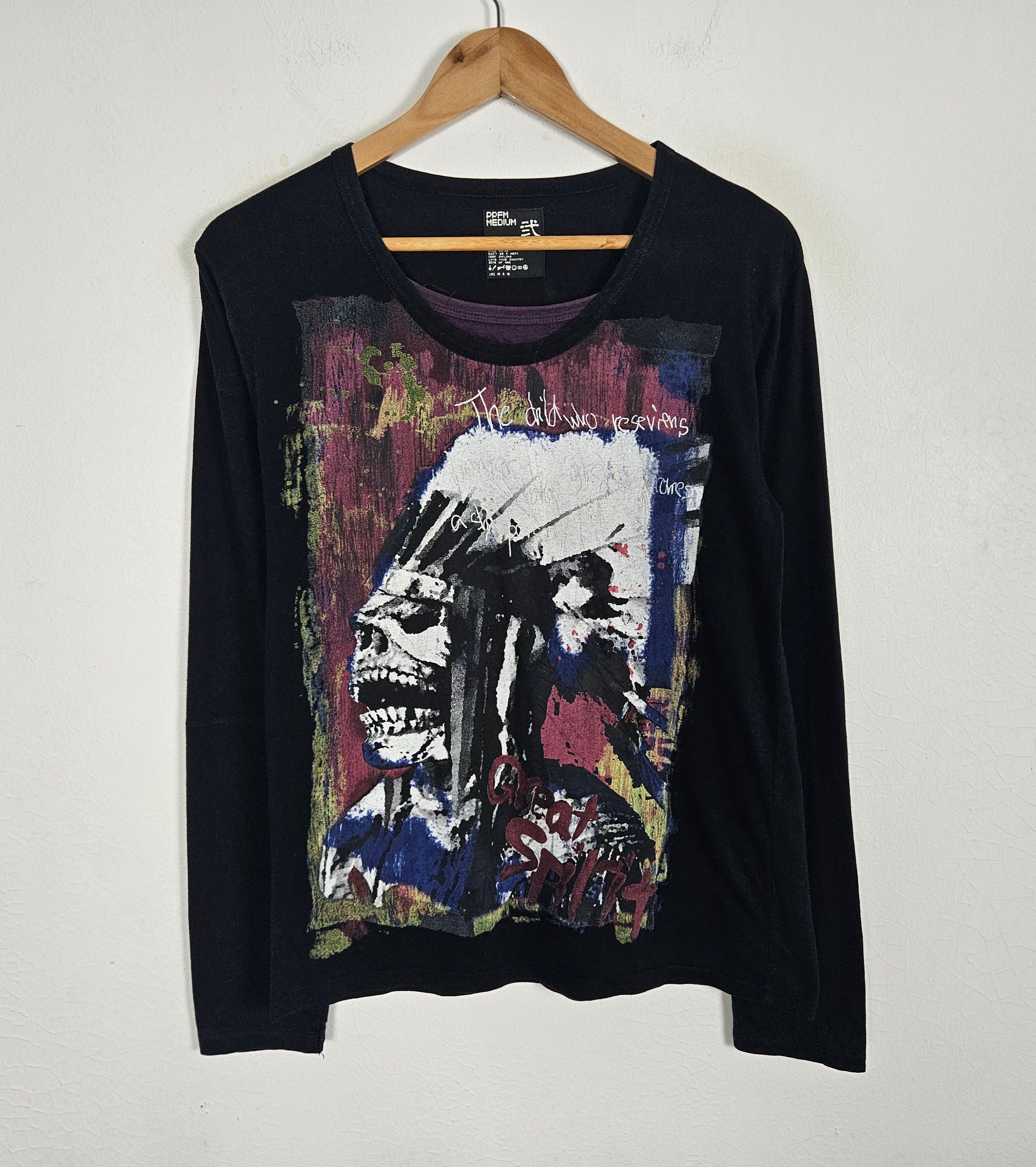 PPFM PPFM Great Spirit Ghost Shirt Size US M / EU 48-50 / 2 - 2 Thumbnail