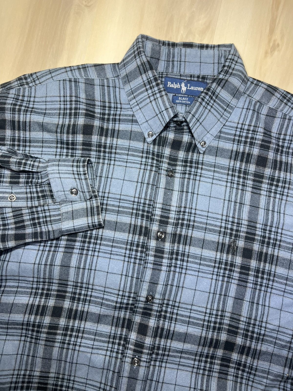 Polo Ralph Lauren Ralph Lauren Men’s Sz Large Blake Flannel Button Down plaid Size US L / EU 52-54 / 3 - 1 Thumbnail