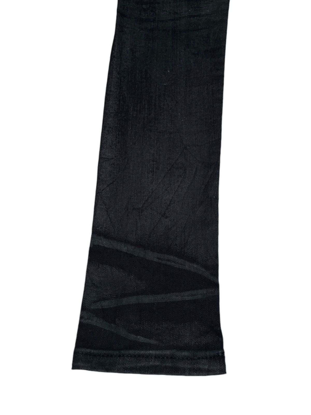 Other Very Rare Vintage Brand Glamour Waxed Ripped Pants 2000s Size US 29 - 7 Thumbnail