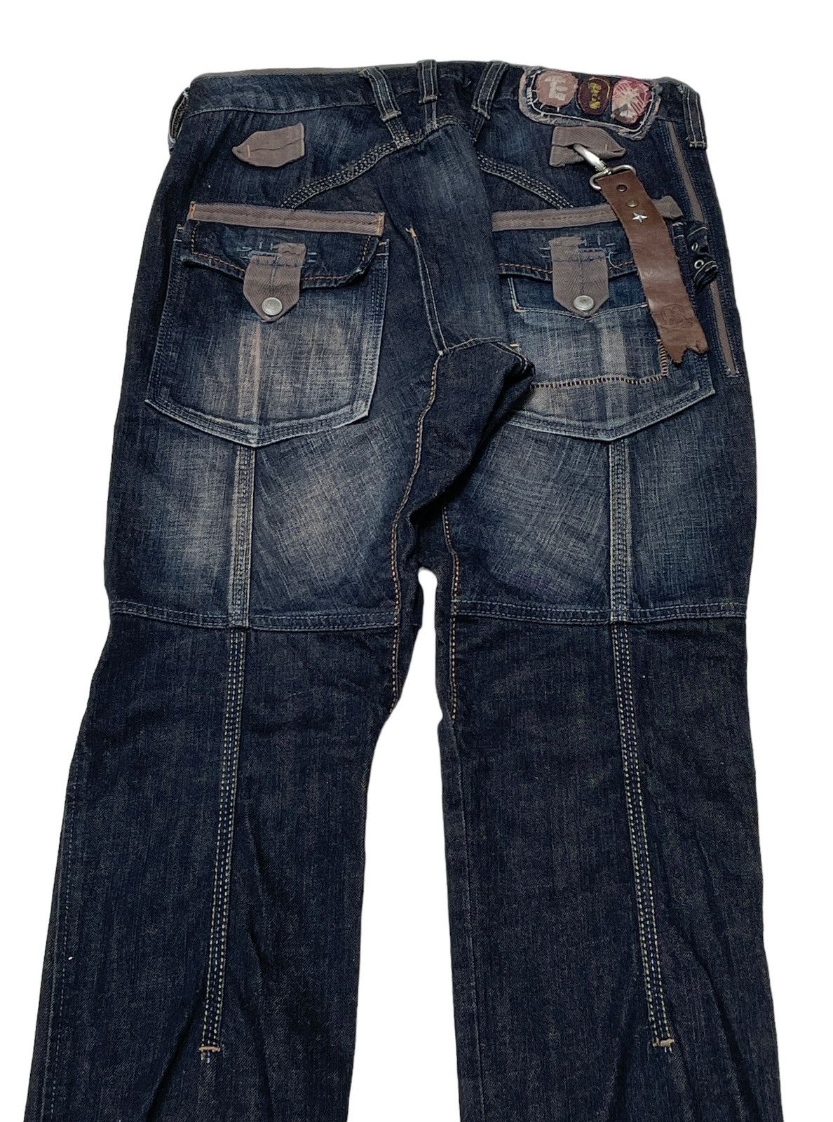 Marithe + Francois Girbaud Vintage Brand Marithe Francois Girbaud Tactical Jeans 1990s Size US 31 - 7 Thumbnail