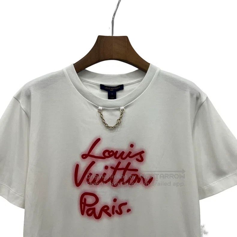 Louis Vuitton Louis Vuitton Chain-printed short sleeve Size US S / EU 44-46 / 1 - 3 Thumbnail