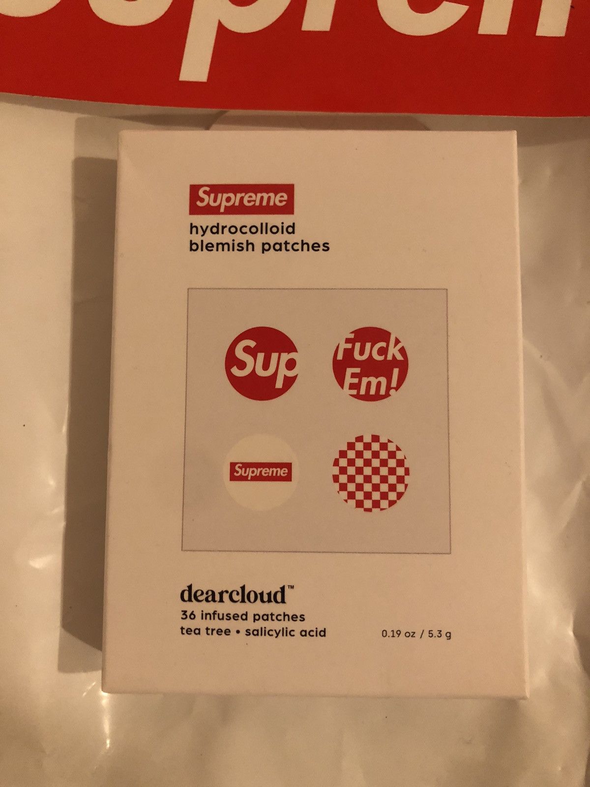 Supreme Supreme Dearcloud Blemish Patches Size ONE SIZE - 2 Thumbnail