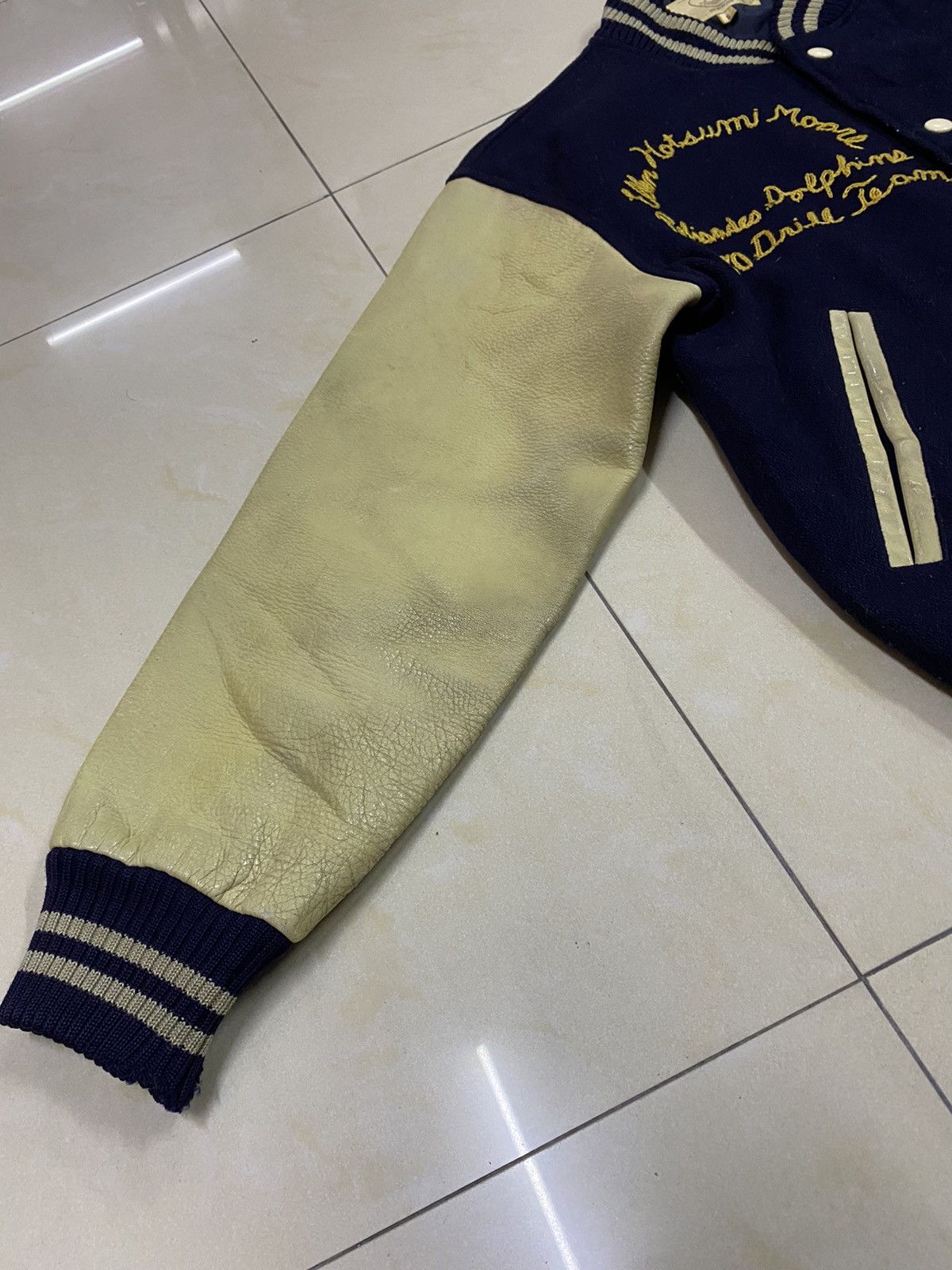 Japanese Brand × Vintage Vintage 79-80s Palisades Dolphins Varsity Jacket Size US S / EU 44-46 / 1 - 3 Thumbnail