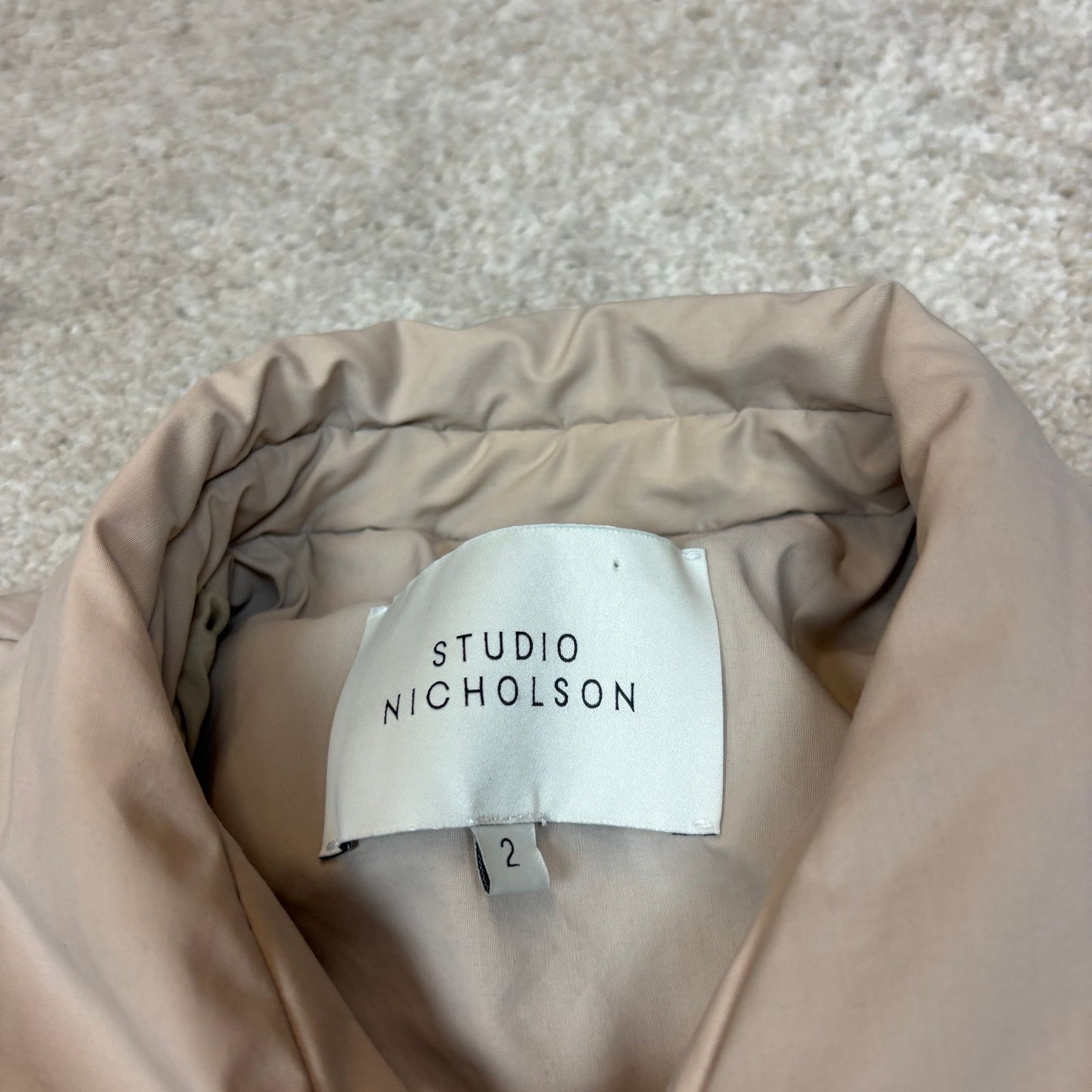 Studio Nicholson Studio Nicholson Laith Eco Downtech Jacket Dove Women's 2 Size XS / US 0-2 / IT 36-38 - 4 Thumbnail