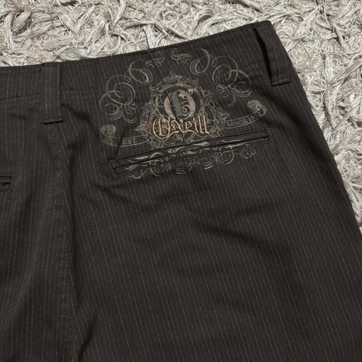 Vintage Vintage x O’Neil Pinstriped Board Shorts 2000s Size US 34 / EU 50 - 4 Thumbnail