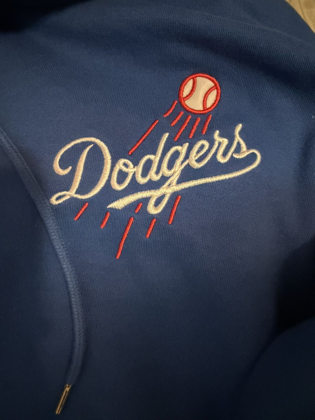 Mitchell & Ness Mitchell & Ness OG 2.0 Hoodie Vintage LA Dodgers Men's Sz L Size US L / EU 52-54 / 3 - 4 Thumbnail