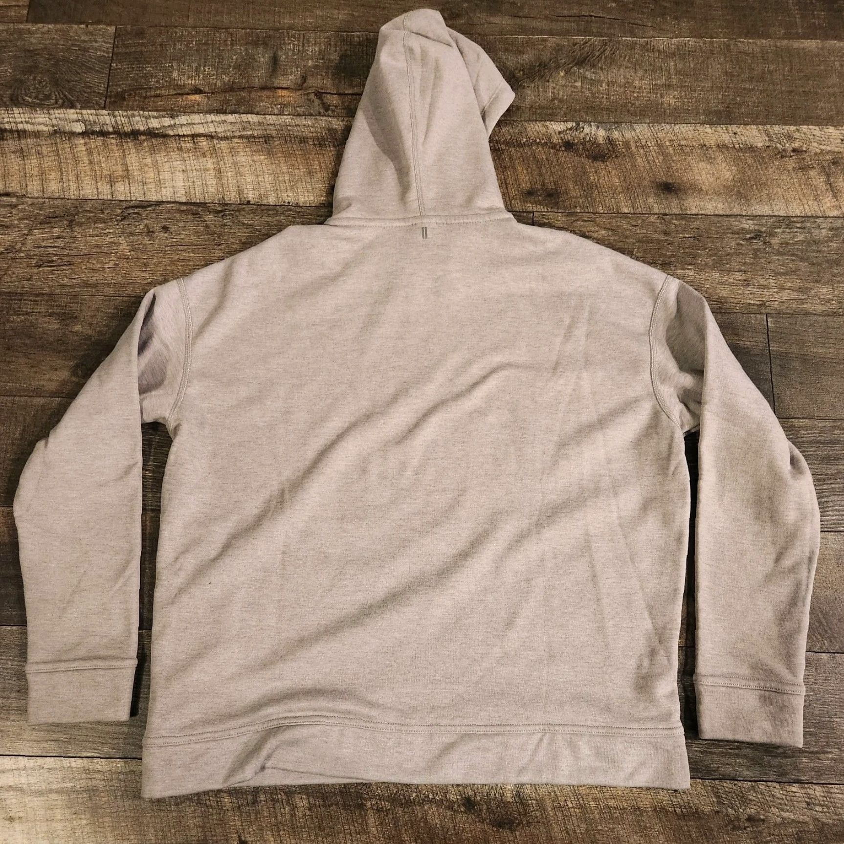Vintage NOBULL Hoodie Women's Large Gray Athletic Gym Performance Pullover Hooded Size L / US 10 / IT 46 - 5 Thumbnail