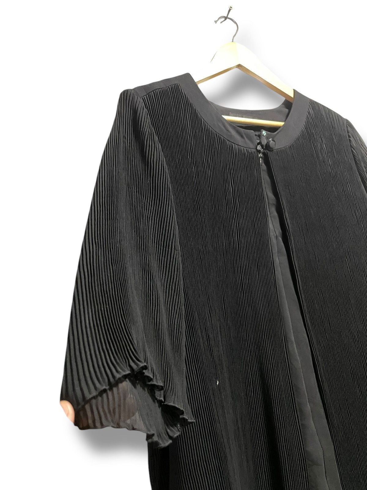 Japanese Brand × Vintage QUEEN STYLE Brand Chiffon Pleated Dress (79) Size M / US 6-8 / IT 42-44 - 2 Thumbnail
