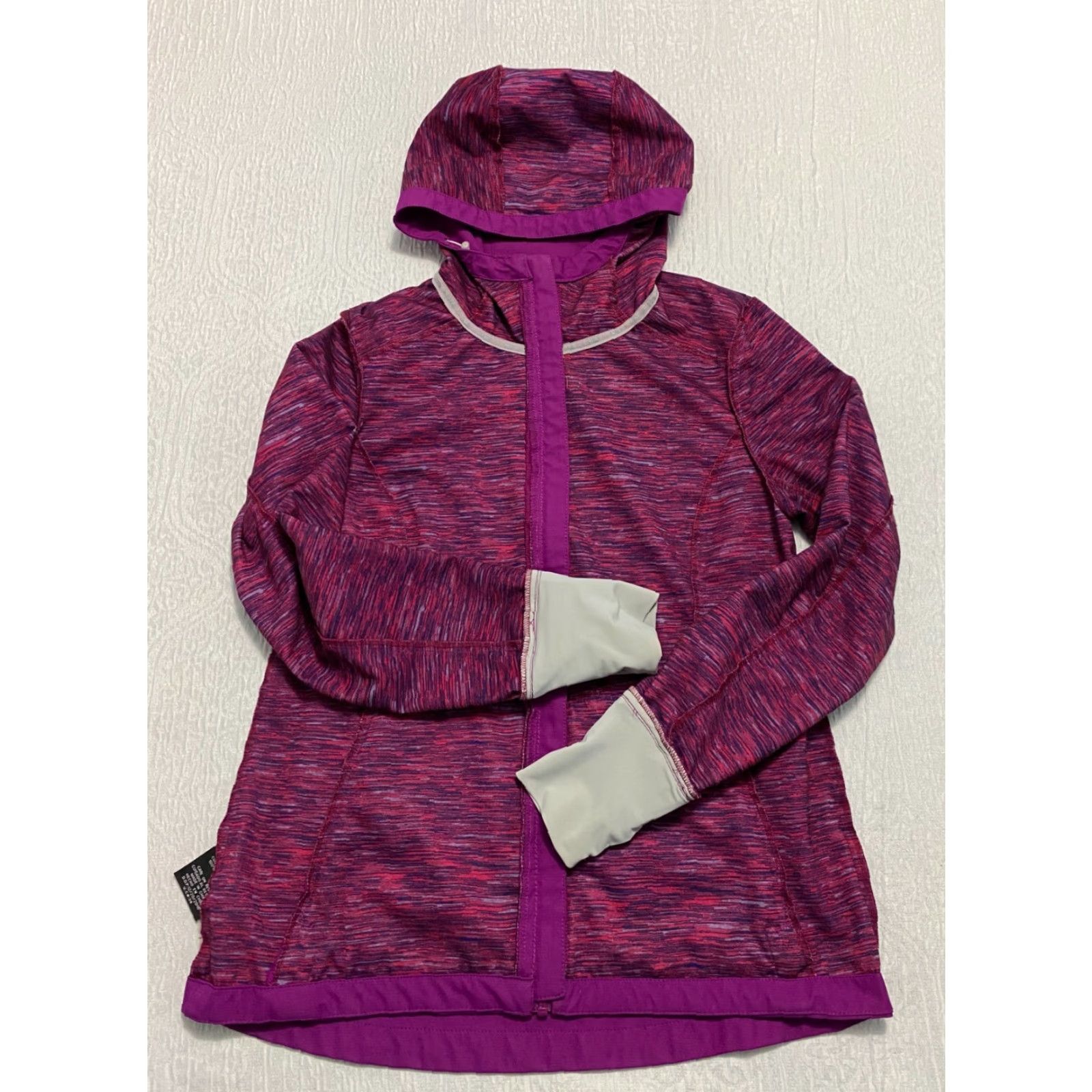 Vintage Hawke & Co Sport Performance Jacket Outerwear Hooded Pockets Women's S Purple Size S / US 4 / IT 40 - 7 Thumbnail