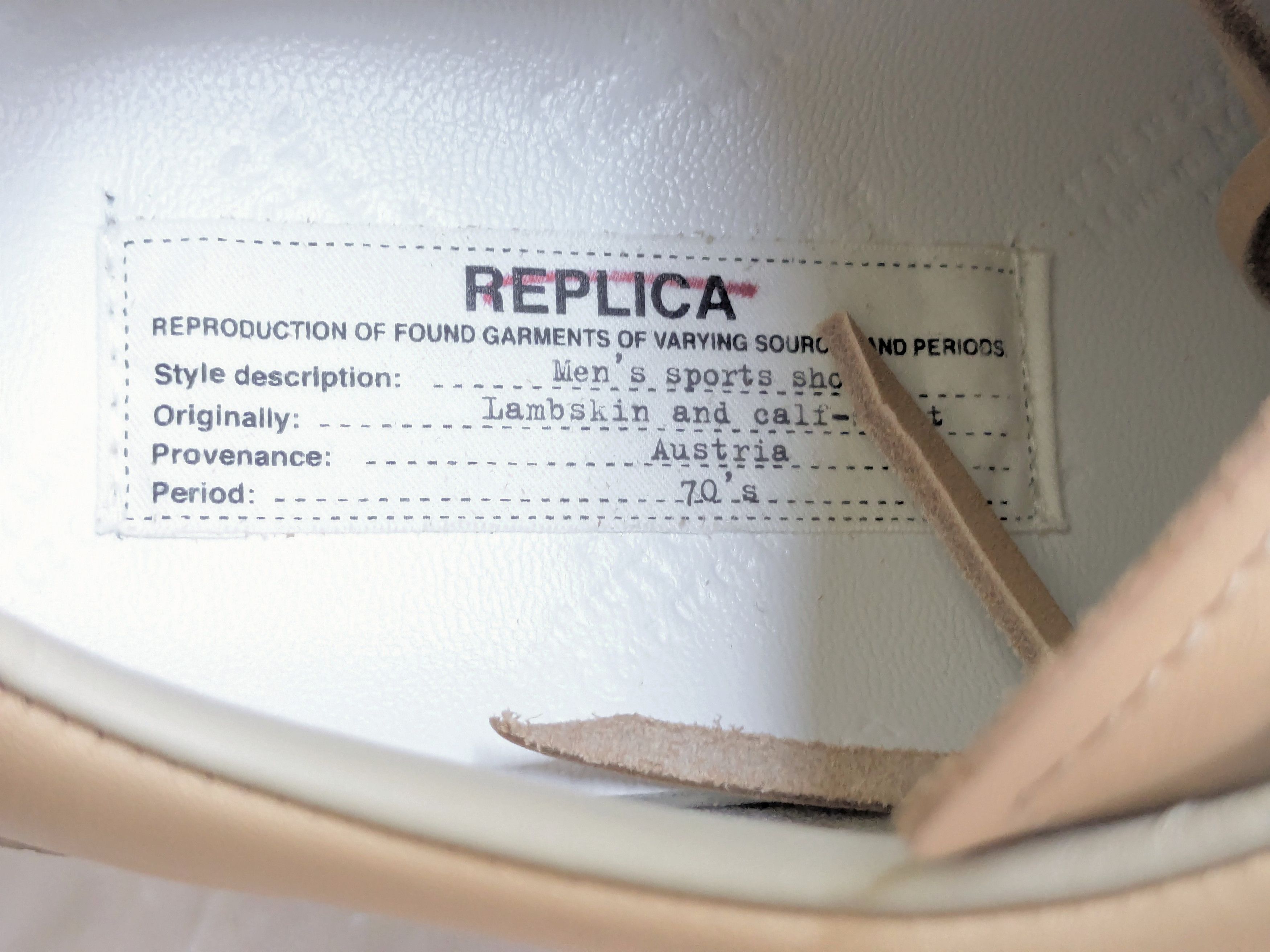 Maison Margiela Maison Margiela GAT Replica 7 40 Tan Suede Leather Size US 7 / EU 40 - 11 Thumbnail