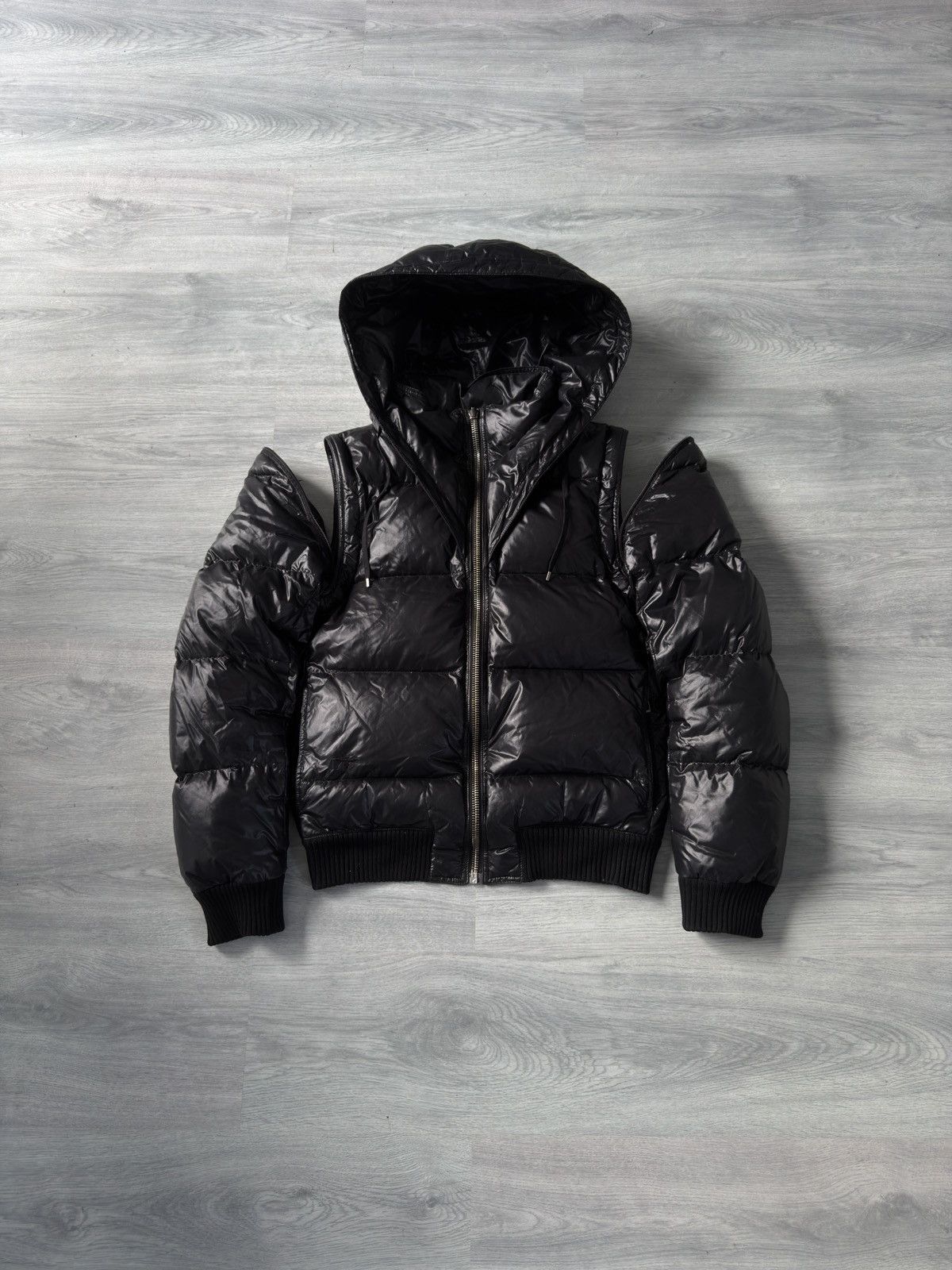 Dior Homme AW09 シャイニー　ダウンジャケット　44 Dior × Hedi Slimane Dior Homme AW09 Convertible Goose Down Puffer