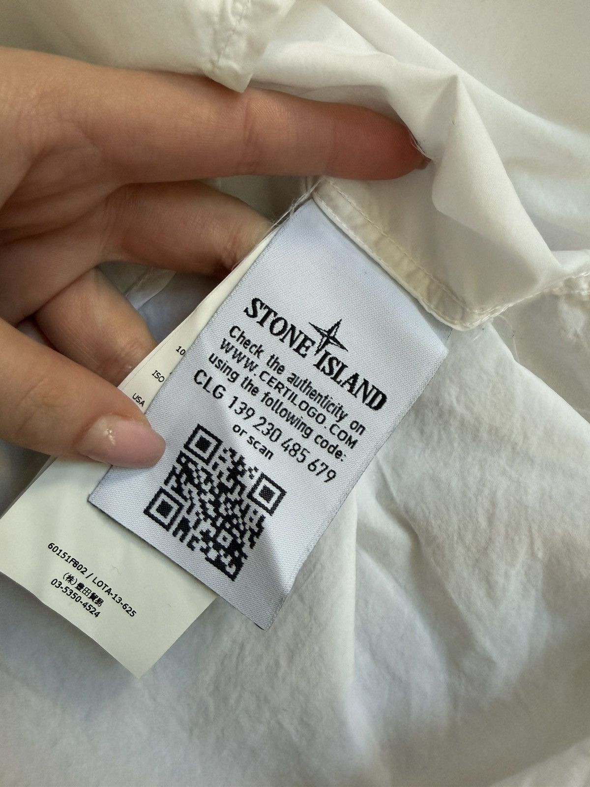 Stone Island Stone Island vintage white shirt Size US M / EU 48-50 / 2 - 3 Thumbnail