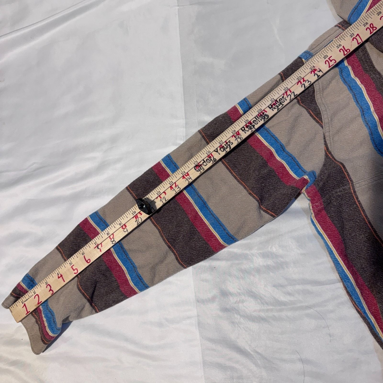 Other Striped Surfer Poncho Baja Hoodie XL Henley Pullover Drug Ru Size US XL / EU 56 / 4 - 7 Thumbnail