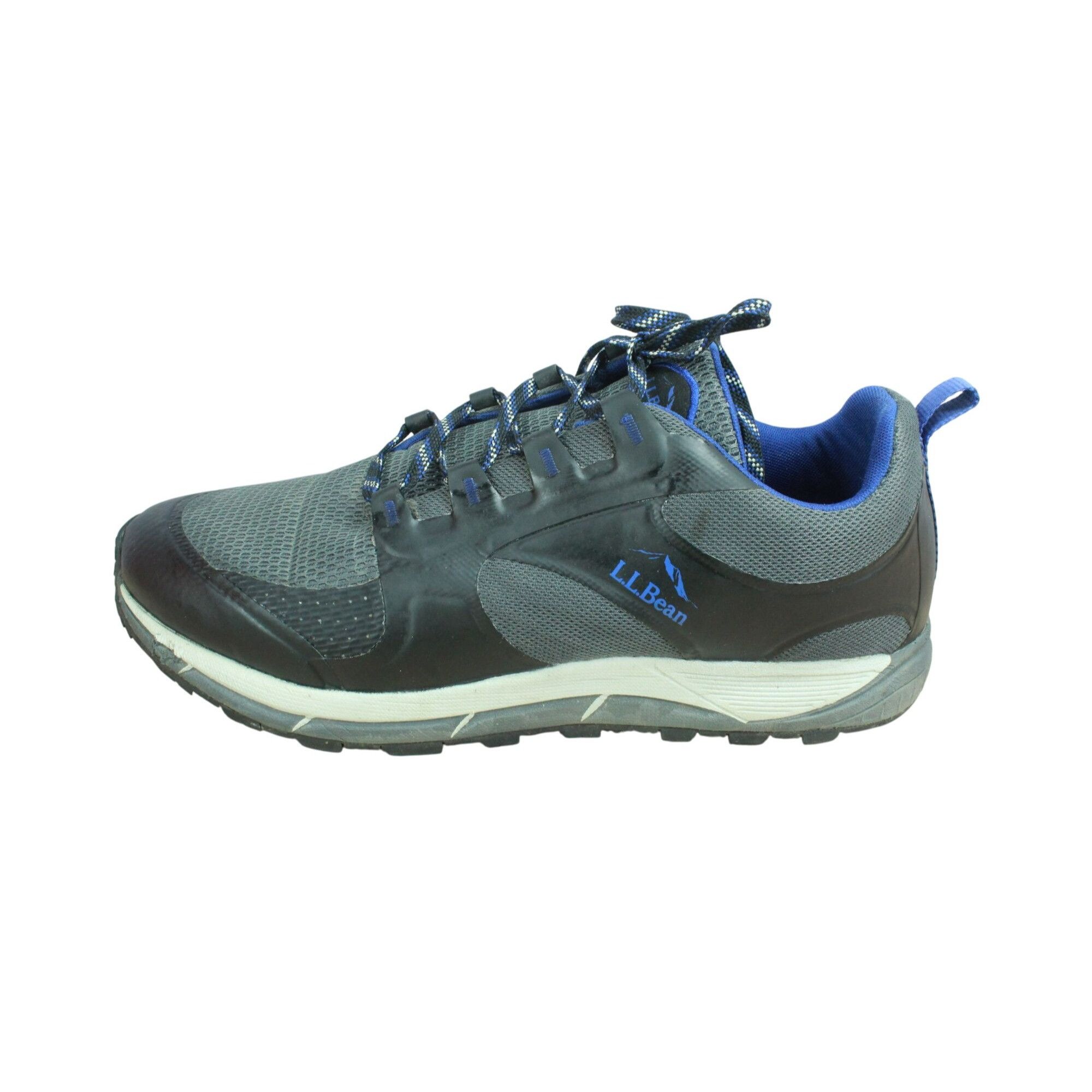 L.L. Bean LL Bean North Peak Trail Shoes Gray Mesh Lace Men's US 14 M Size US 14 / EU 47 - 1 Thumbnail