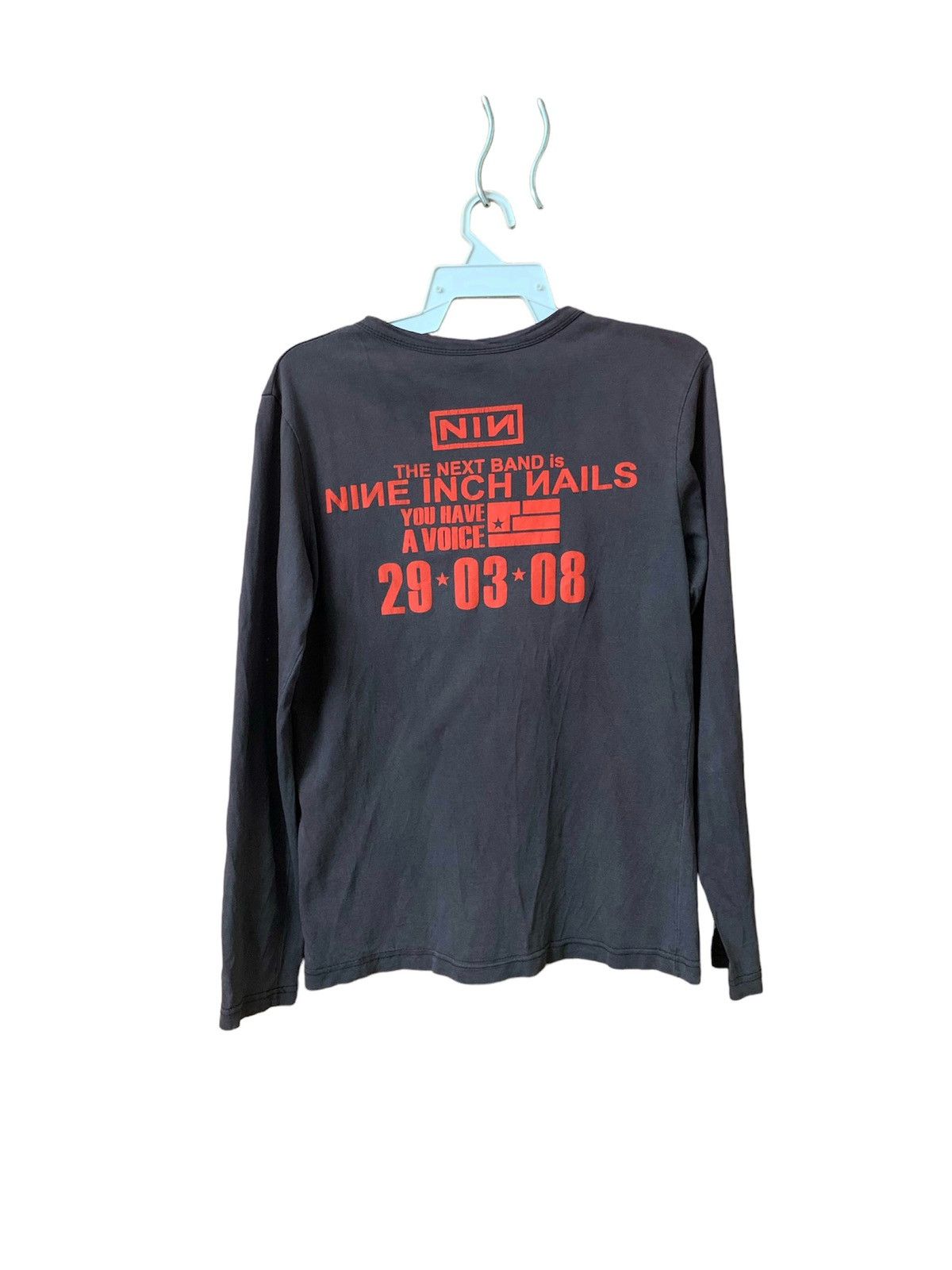 Band Tees Y2K Nine inch nails long sleeve shirt Size US S / EU 44-46 / 1 - 2 Thumbnail