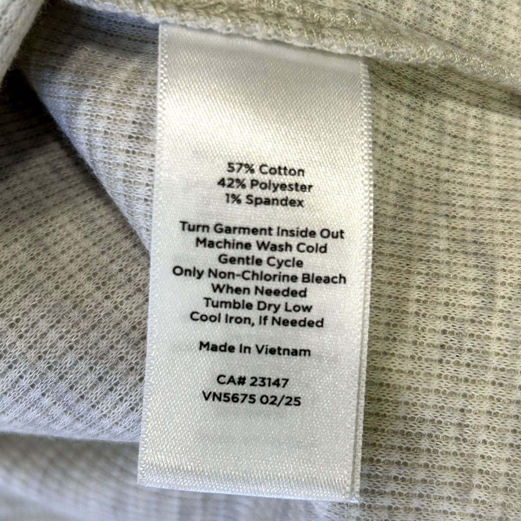 Vintage Haven Well Within Cozy Knit Mockneck Top Short Sleeve Women’s Small Ivory Cotton Polyester Spandex Knit Logo T-Shirt Vintage No Mens? Size S / US 4 / IT 40 - 7 Thumbnail