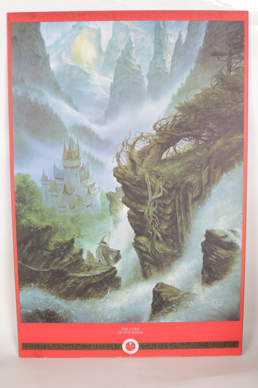 Other 90's Rivendell Lord Of The Rings John Howe Poster Size ONE SIZE - 1 Thumbnail
