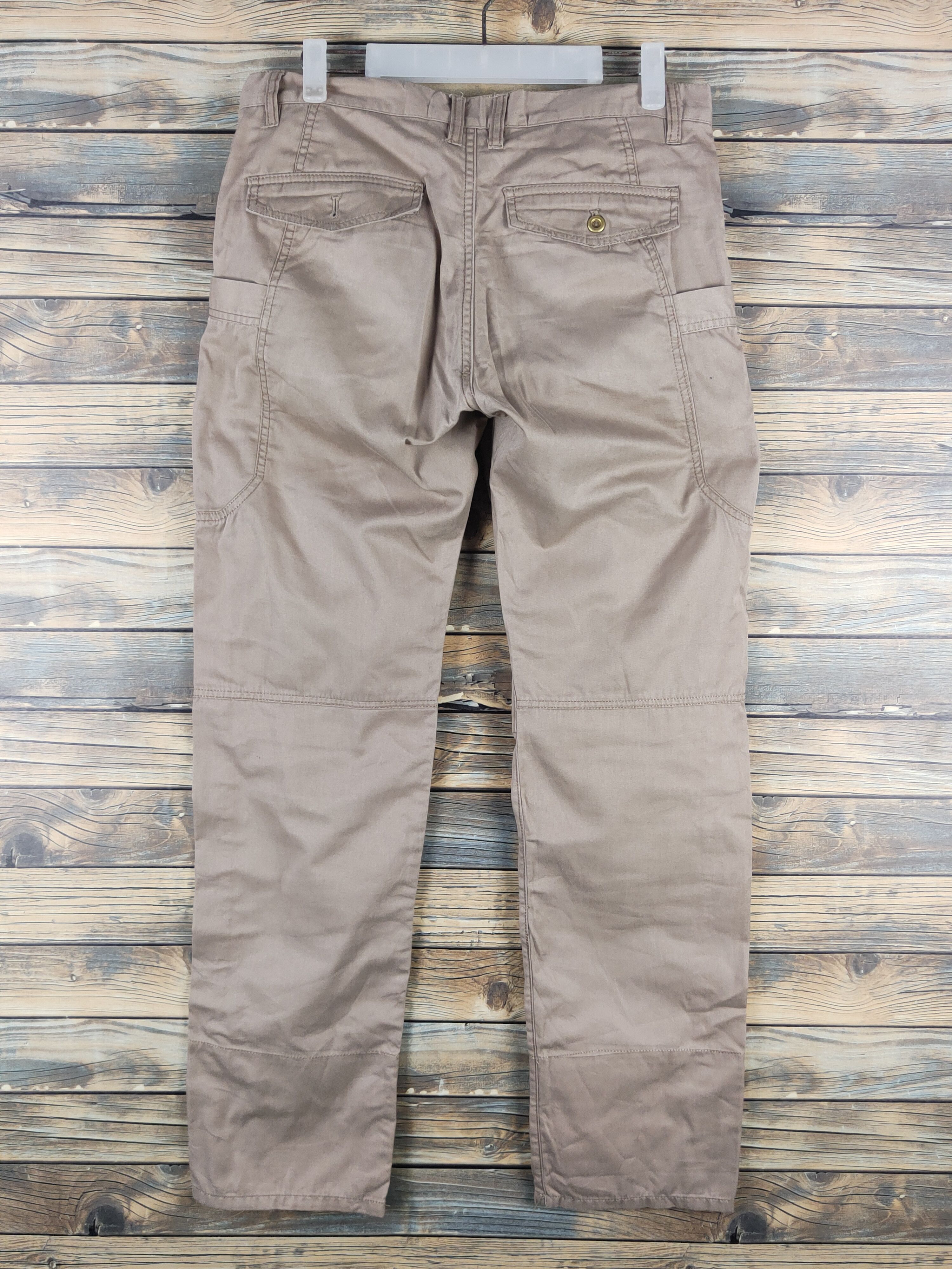 Takeo Kikuchi DL TK Beige Multipocket Cargo Pants #2437 Size US 30 / EU 46 - 7 Thumbnail