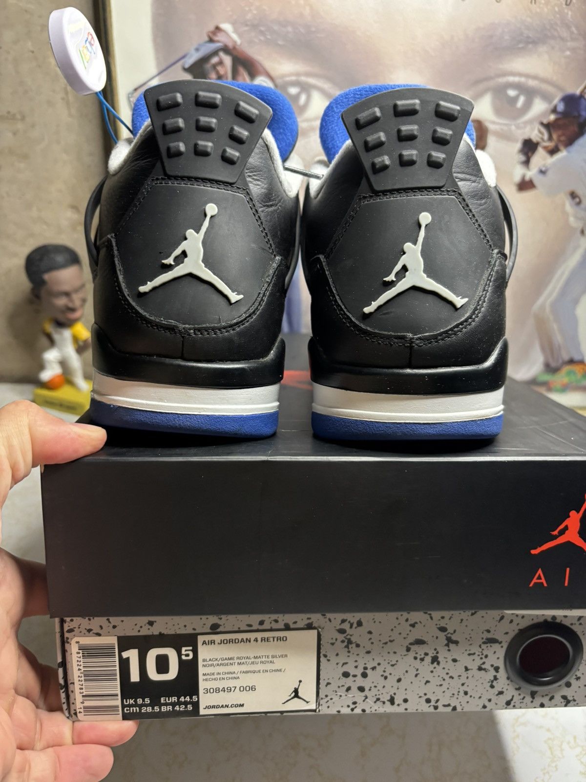 Jordan Brand Air Jordan 4 Retro Motorsports 2017 Size US 10.5 / EU 43-44 - 7 Thumbnail