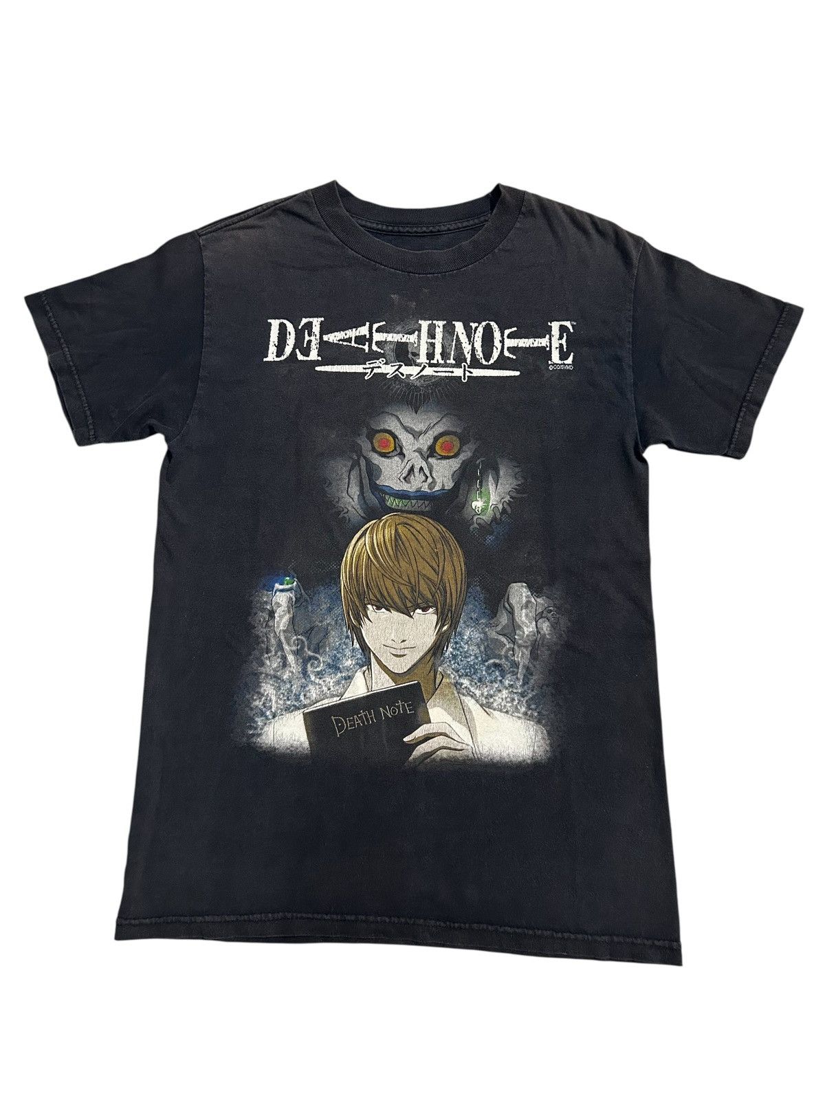 Anime Vintage Death Note Shonen Jump Anime Manga Shirt Sunfaded Size US S / EU 44-46 / 1 - 3 Thumbnail