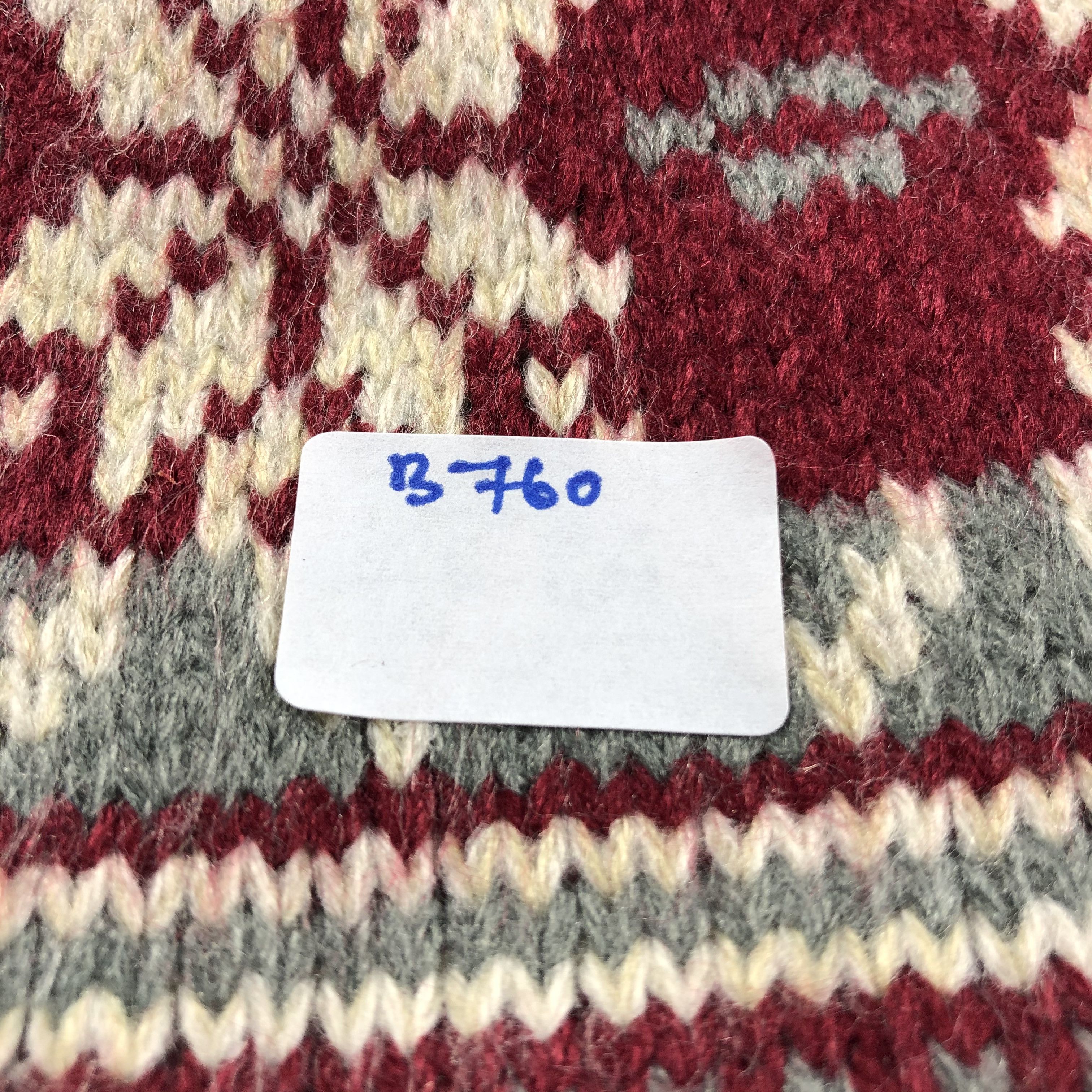 Vintage Fair Isle Ushanka Bobble Beanie Snowcap Snow Hat B760 Size ONE SIZE - 6 Thumbnail